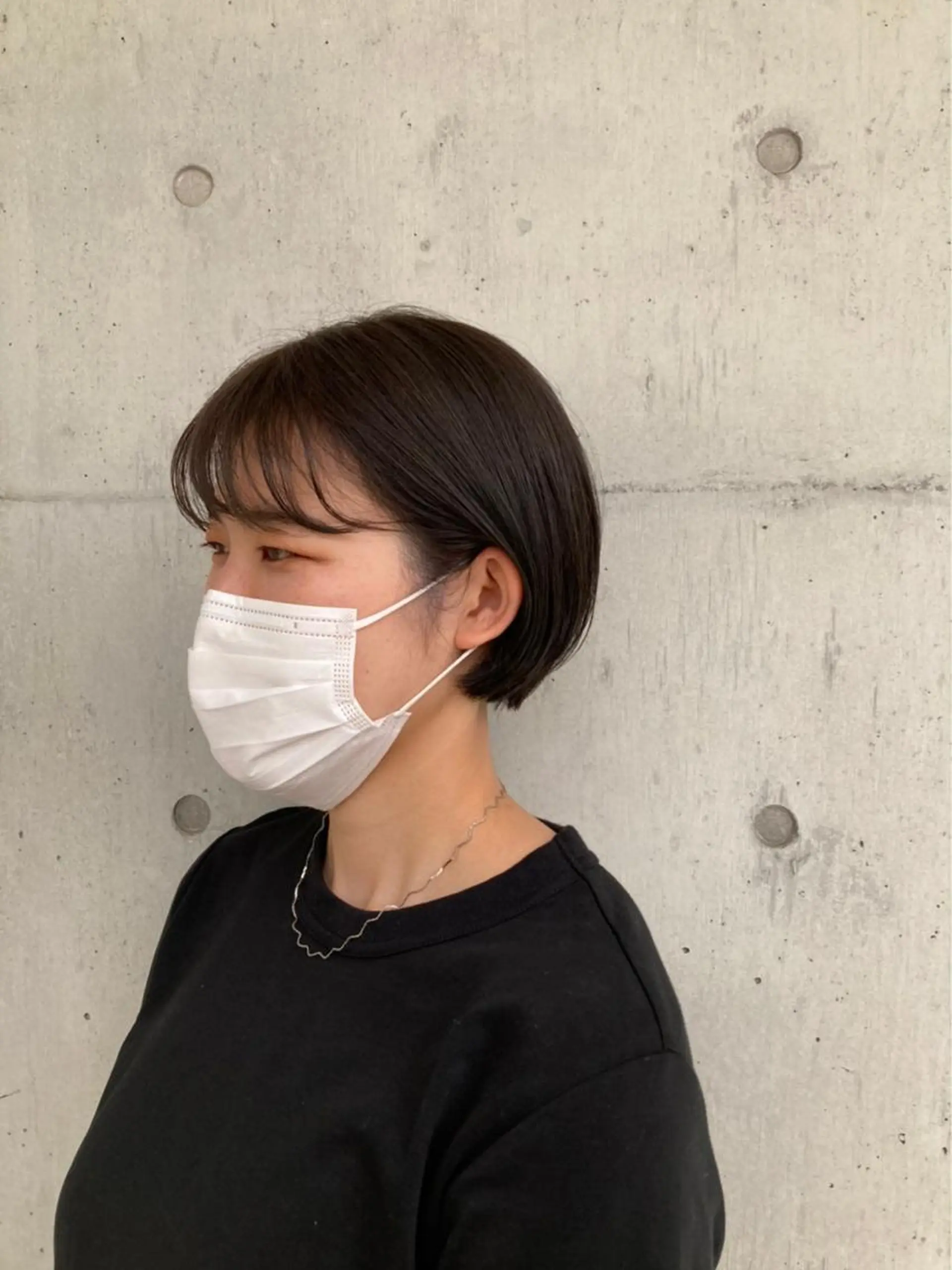 ショート カラー ボブ カット トリートメント カネコ ユカリのヘアスタイル