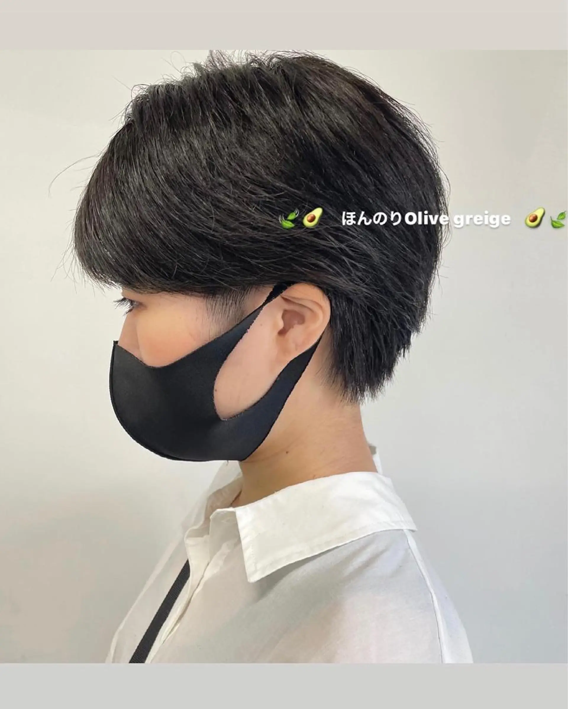 ショート カラー 透明感カラー.似合わ せ🎀amika🎀のヘアスタイル