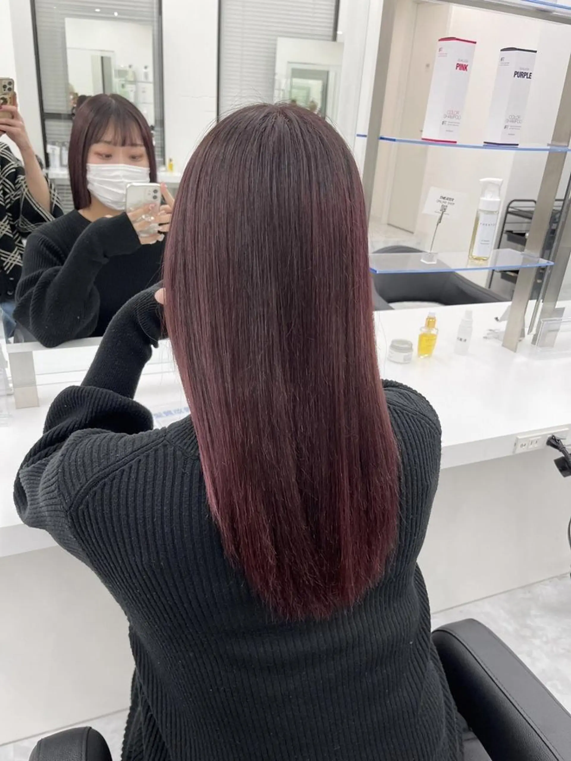 カラー 透明感韓国ヘア💍 横浜UNITED♡のヘアスタイル