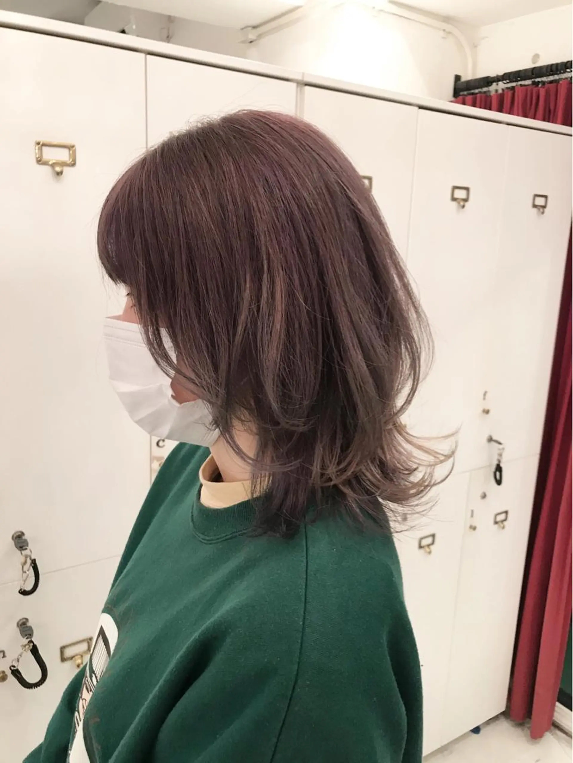 ミディアム カラー BEBE所属・ブリーチなし 透明感カラーKANAのヘアスタイル