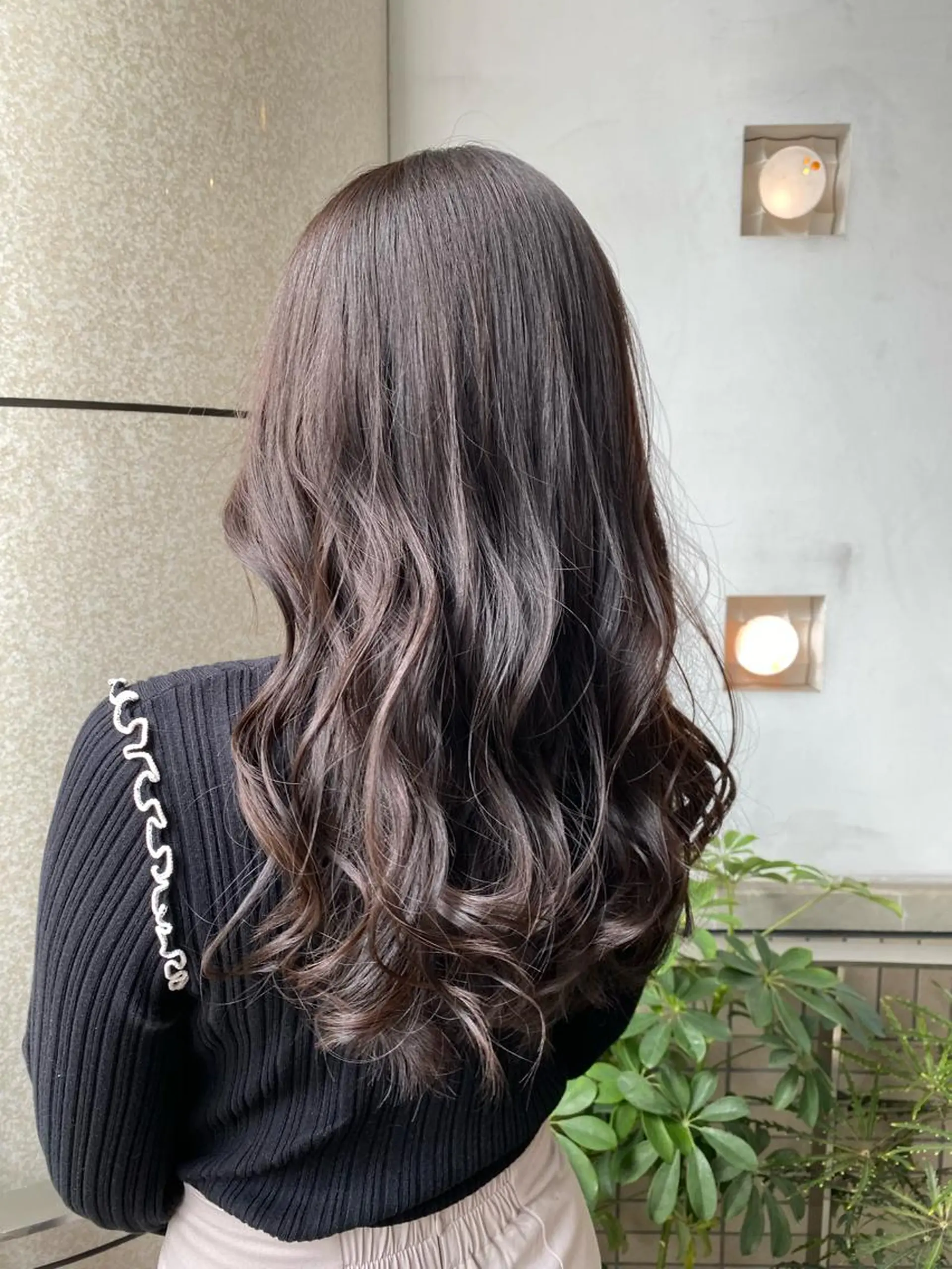 ロング カラー ロングレイヤー グレージュ 髪質改善 レイヤーカット ロング 統括マネージャー/ 髪のドクター/前原悟のヘアスタイル