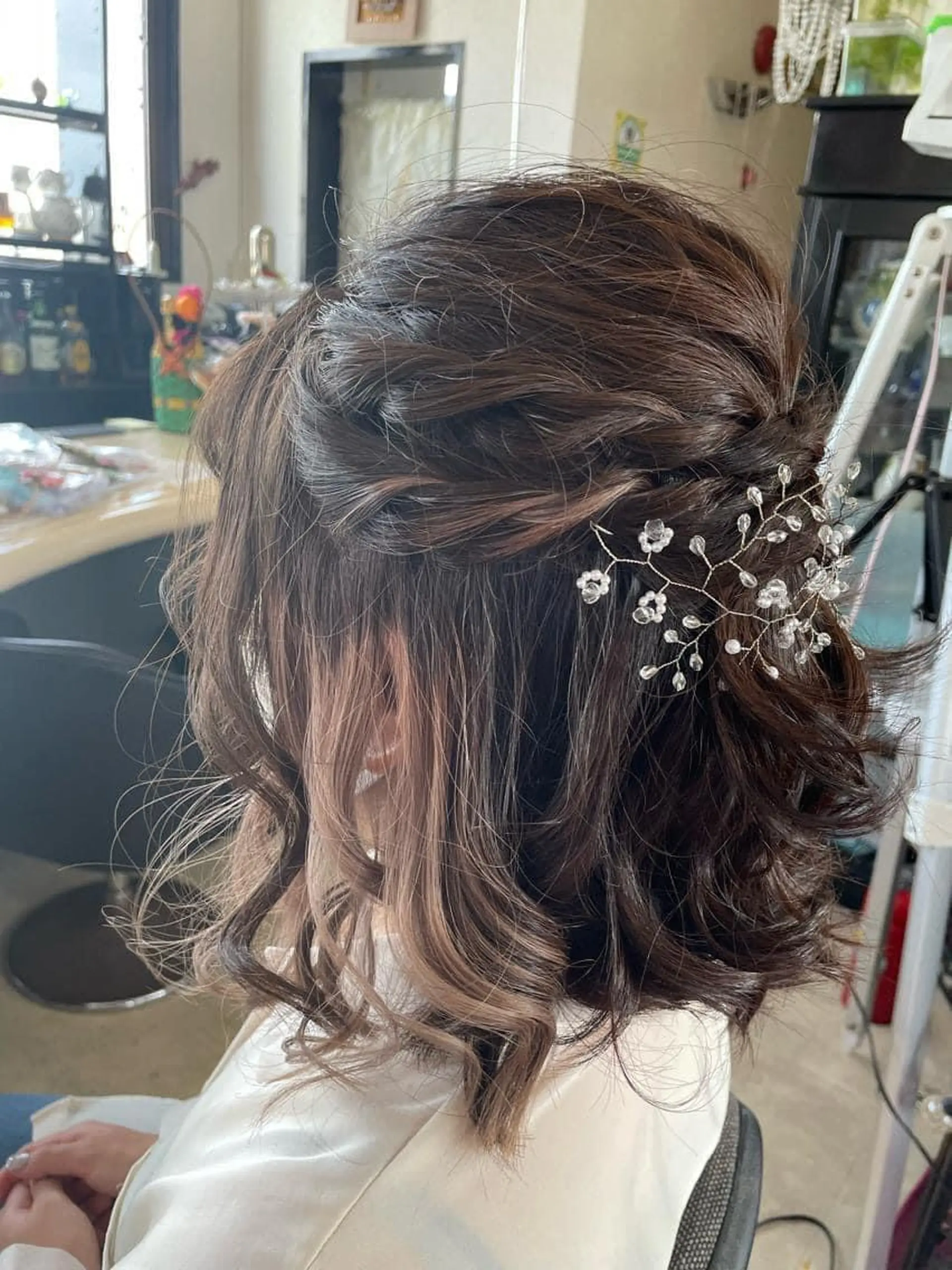 セミロング 銀河 ティンガーラのヘアスタイル