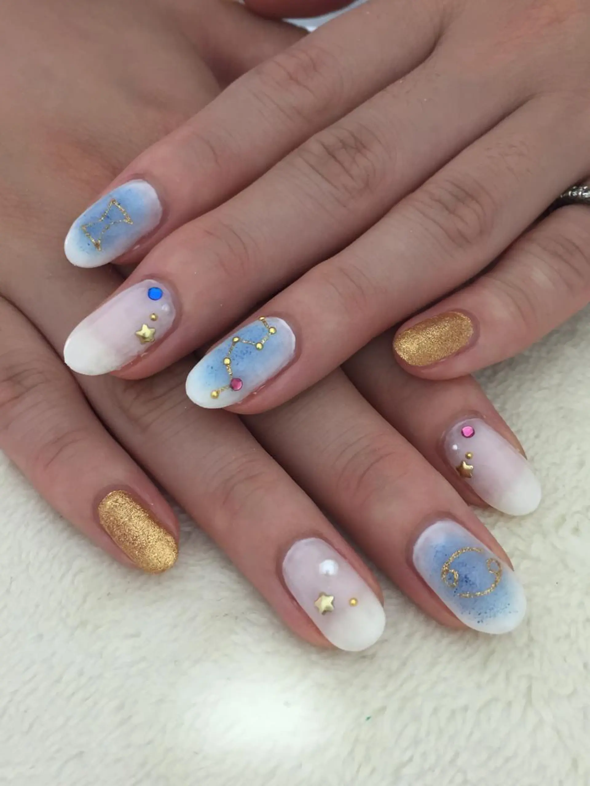 ネイル nail & eyelash Sympa 新横浜所属・𝓢𝔂𝓶𝓹𝓪 𝓜iwako🐰ᩚのネイルデザイン