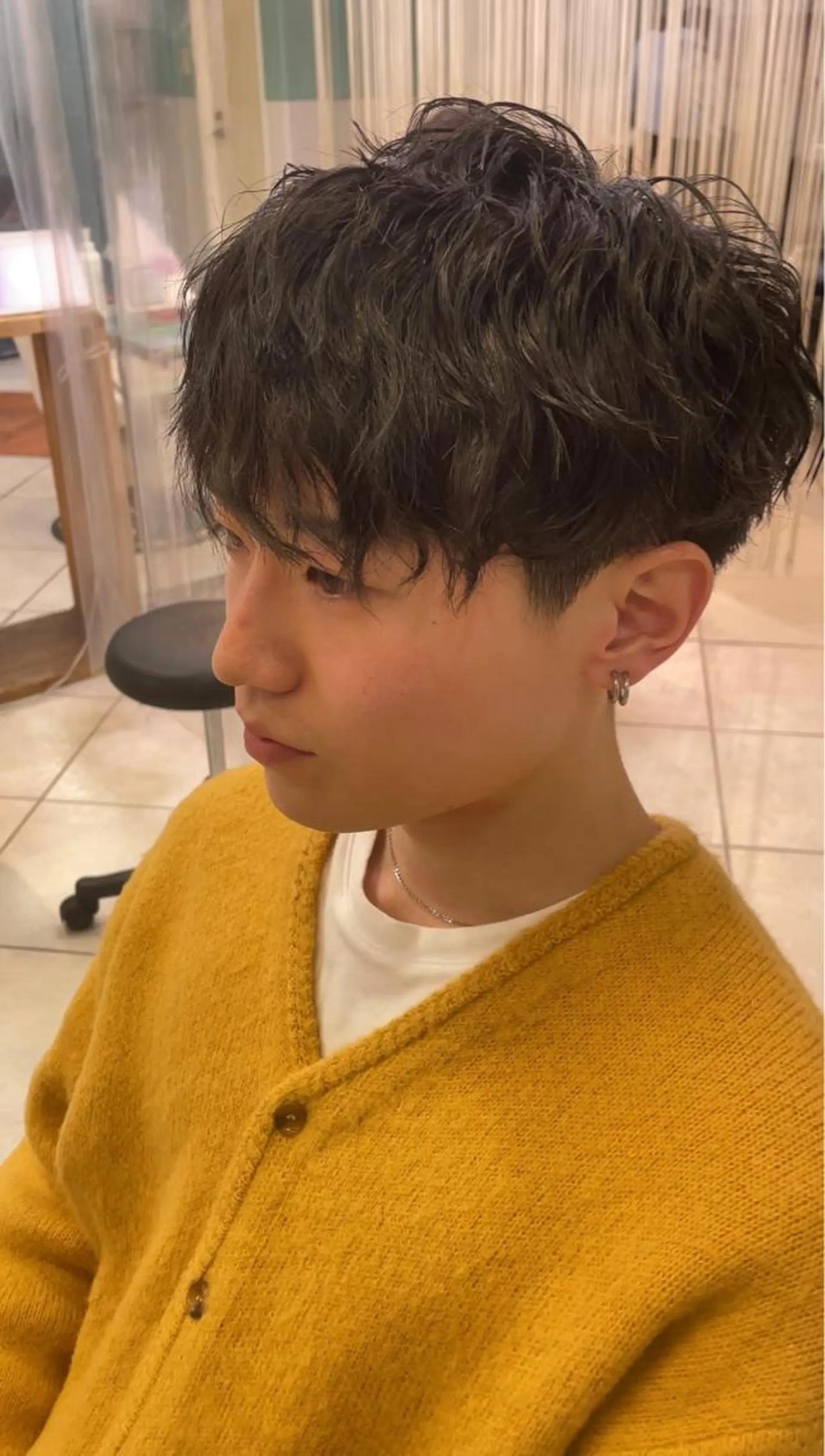 パーマ メンズ TATSUKI タツキのヘアスタイル