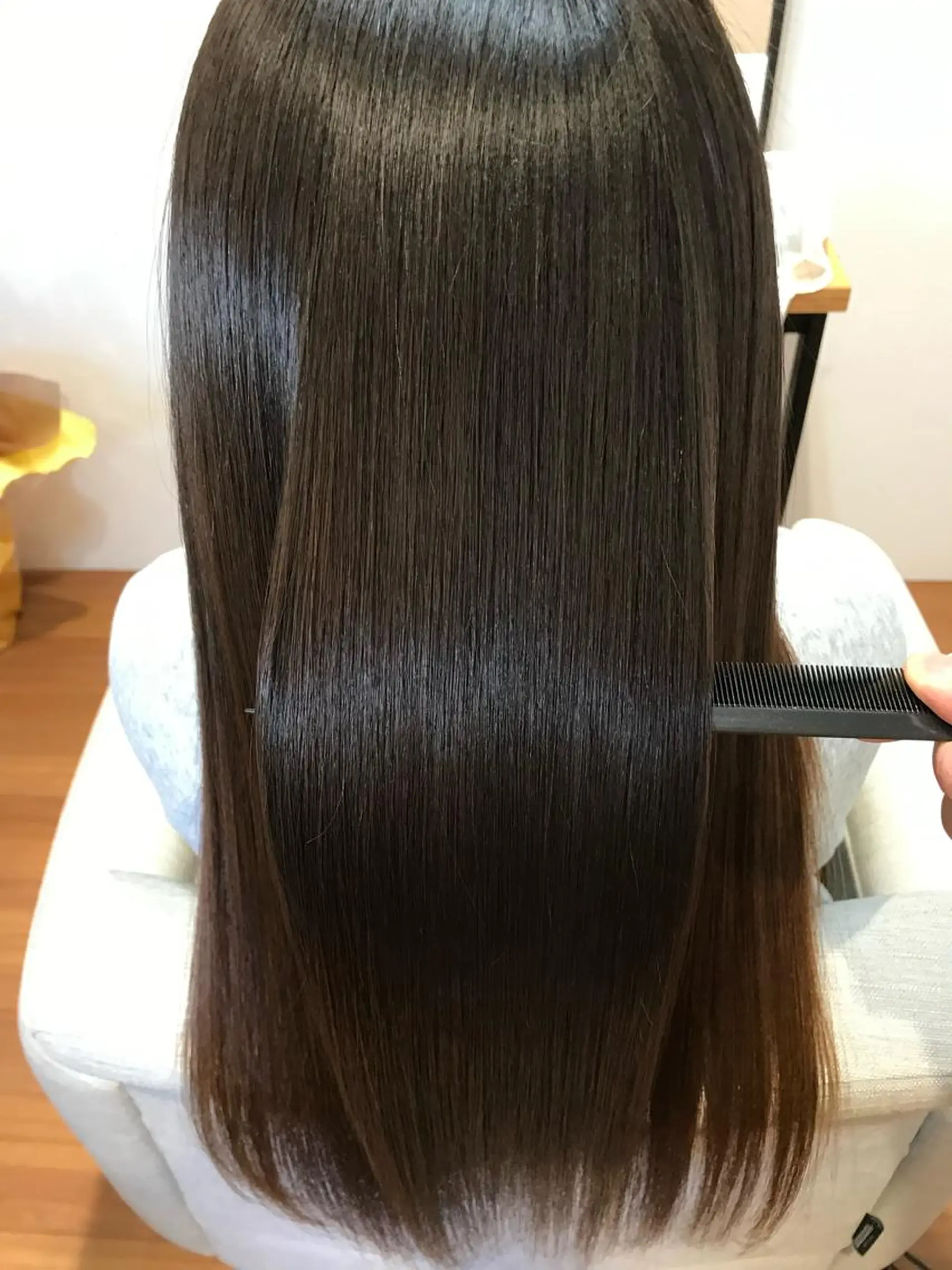 ロング 髪質改善 トリートメント カット ヘアカラー トリートメント 髪質改善&Spa fee by carrefour 大橋店[フィー・バイ・カルフール大橋]所属・stylist Yukieのヘアスタイル
