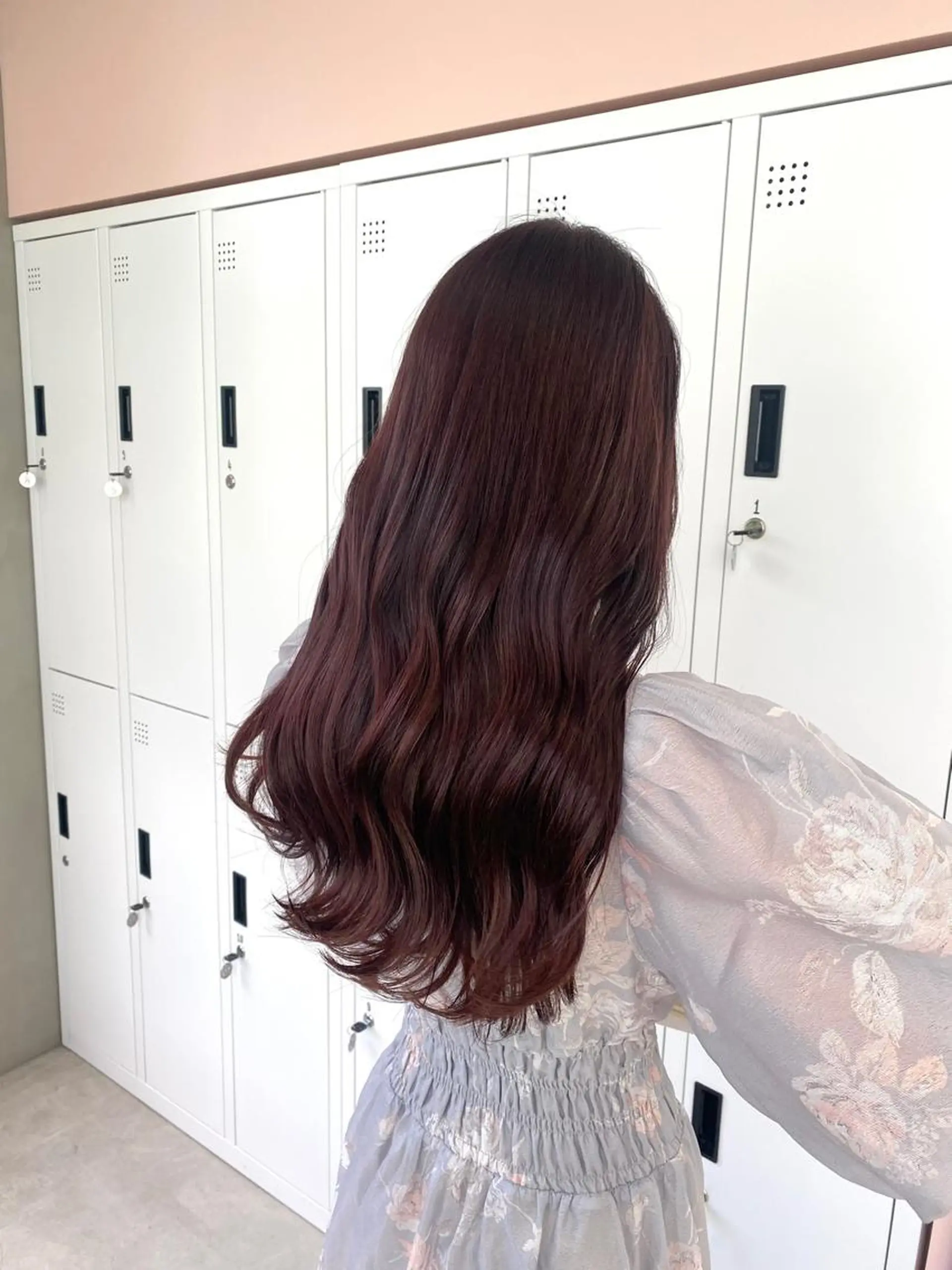 ロング カラー 韓国girly hikariのヘアスタイル