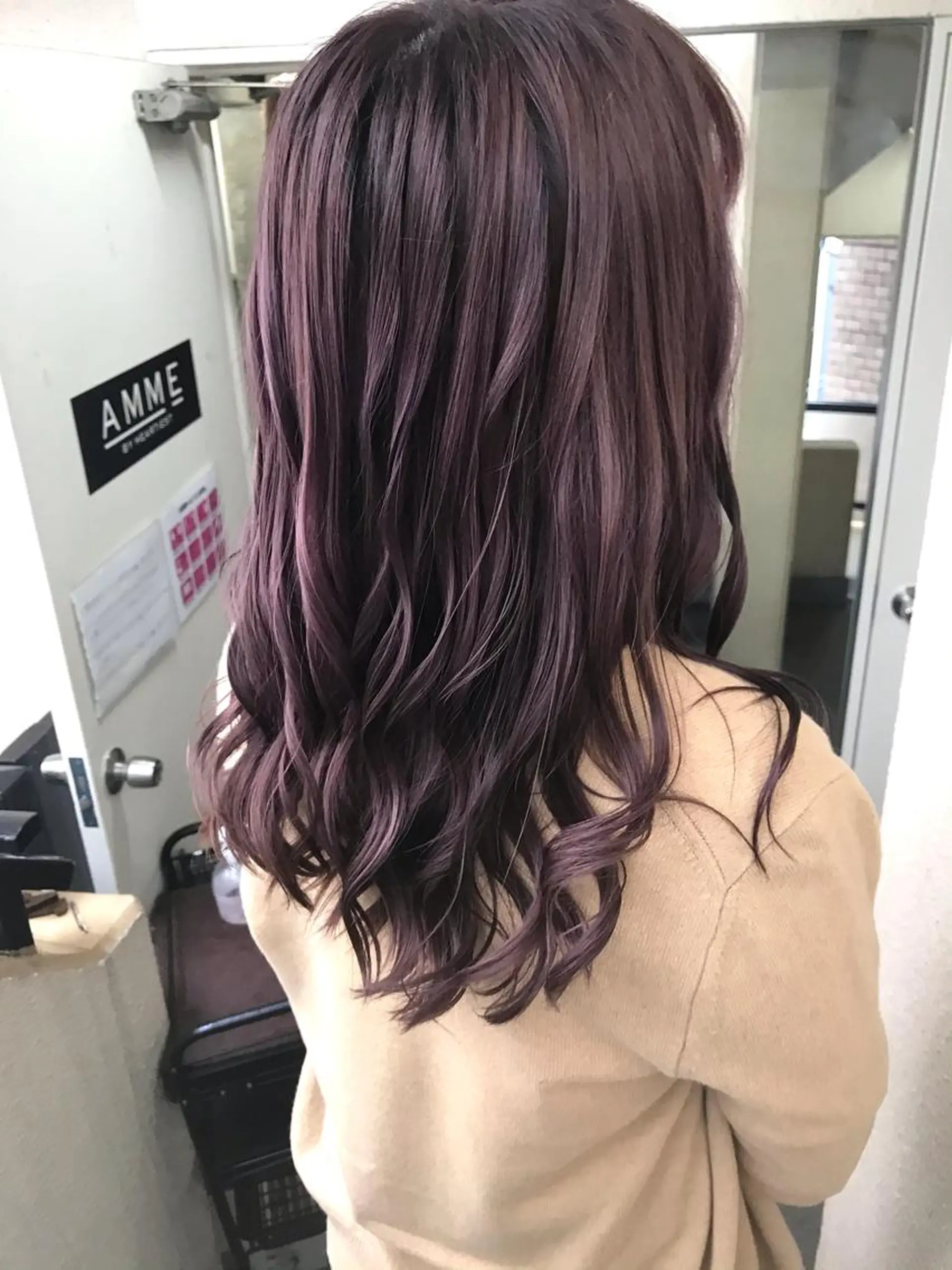ミディアム カラー ヘアカラー 縮毛矯正 トリートメント 💎髪質改善💎 デザイナーshinのヘアスタイル