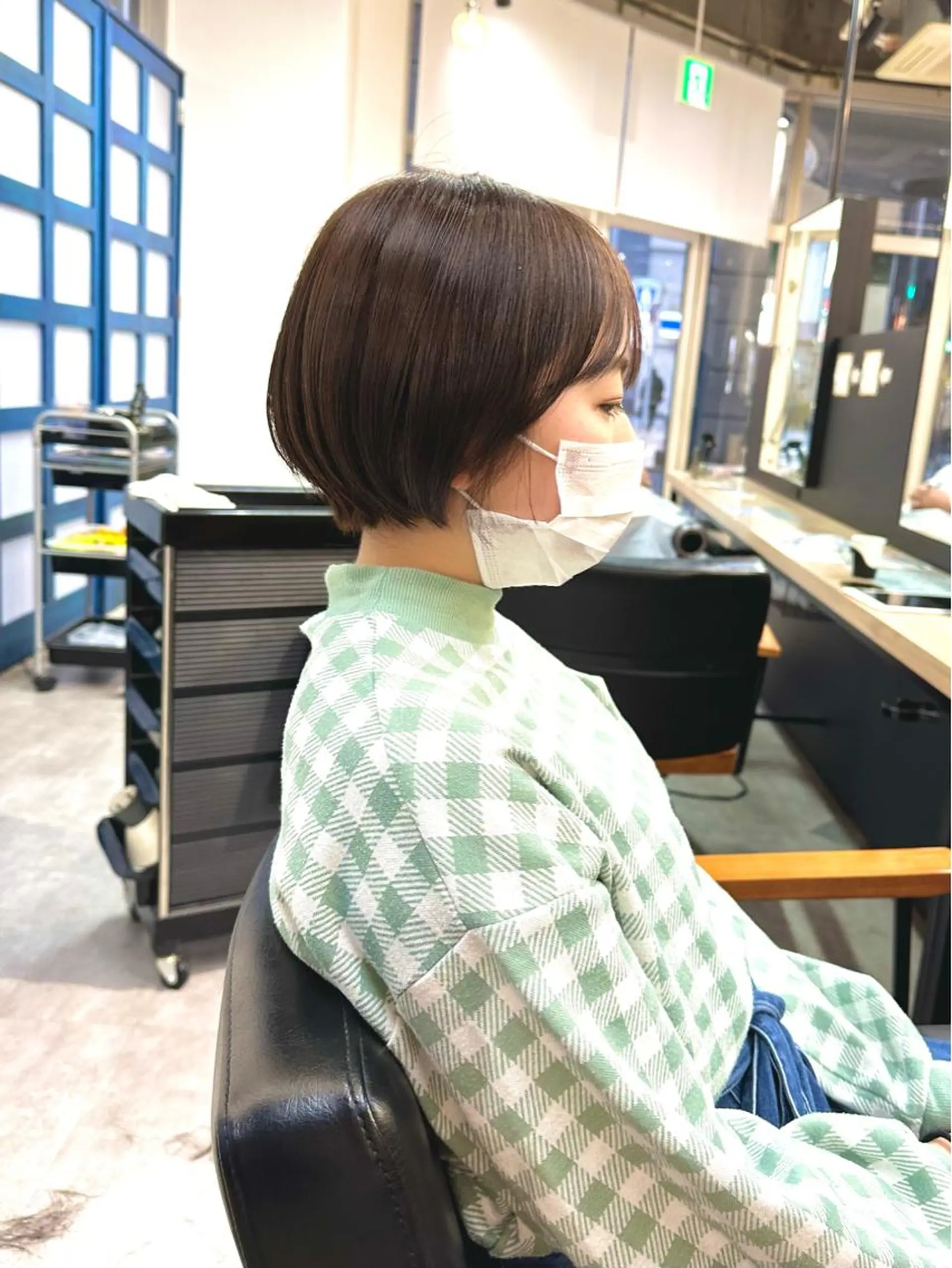 ショート カット ヘアカラー トリートメント 🌈ショートボブ⚪︎ 暖色🌈村山武史のヘアスタイル