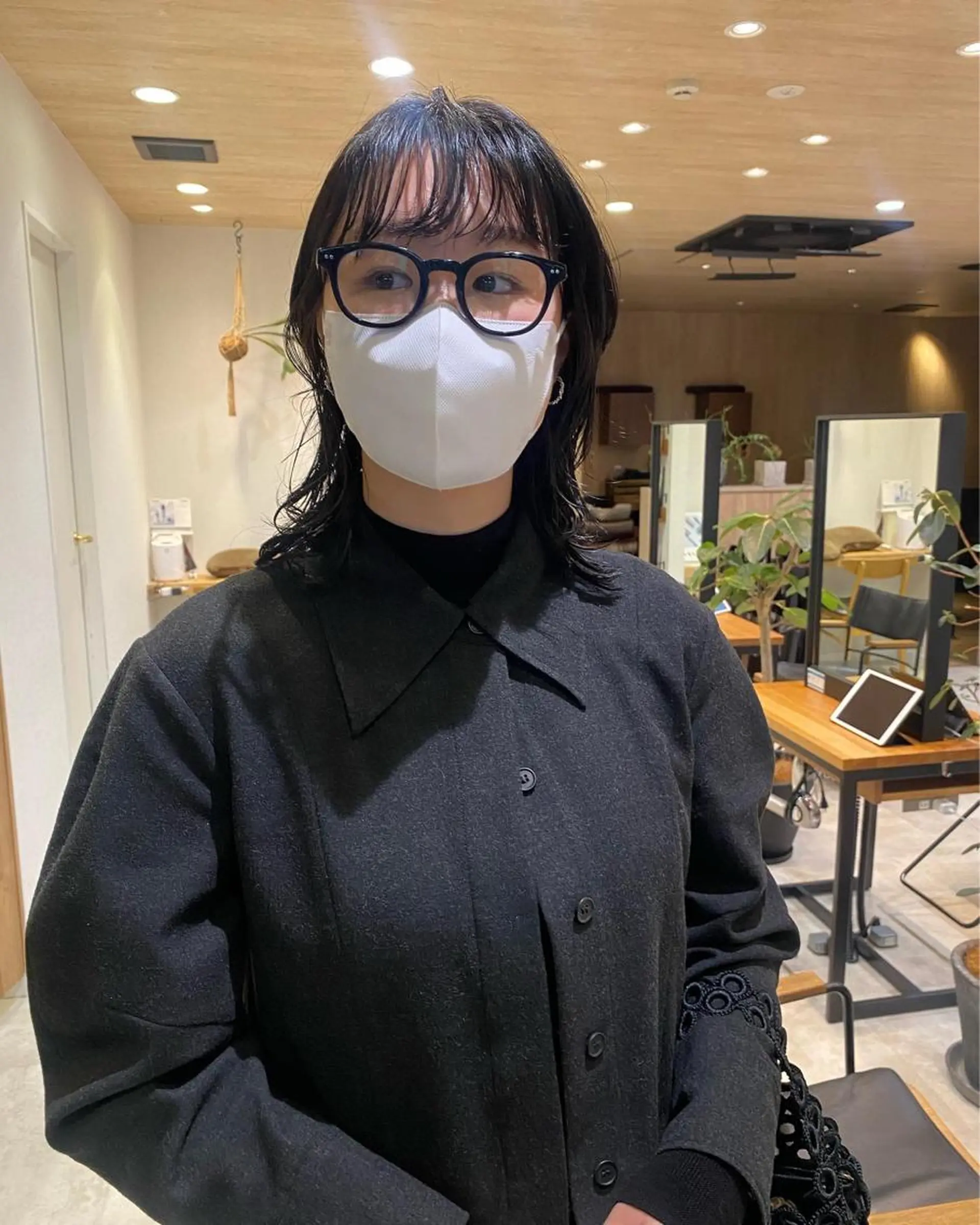 ミディアム カラー カット ヘアカラー パーマ指名No1 /namiのヘアスタイル
