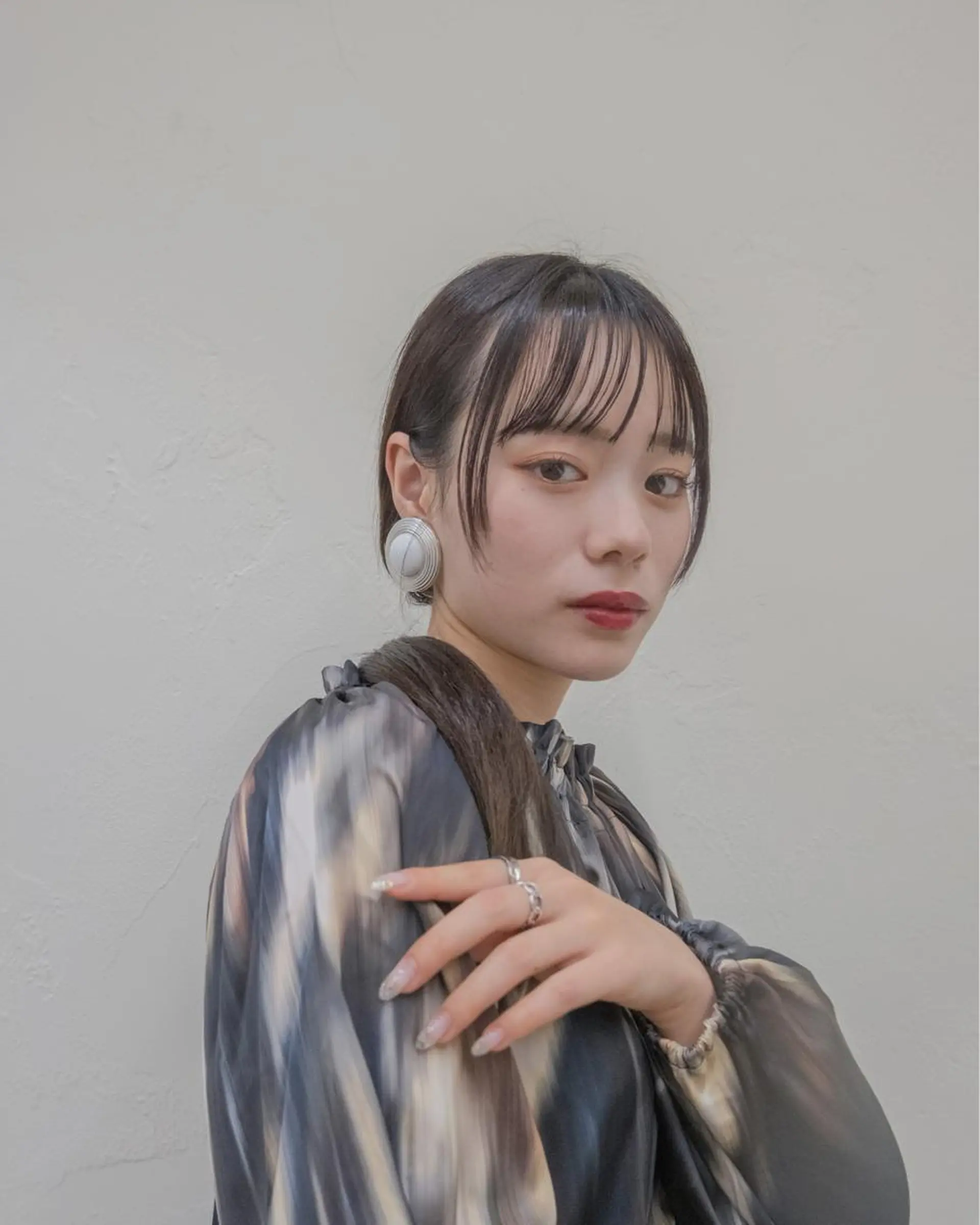 ロング ヘアアレンジ gite カワムラナオキのヘアスタイル