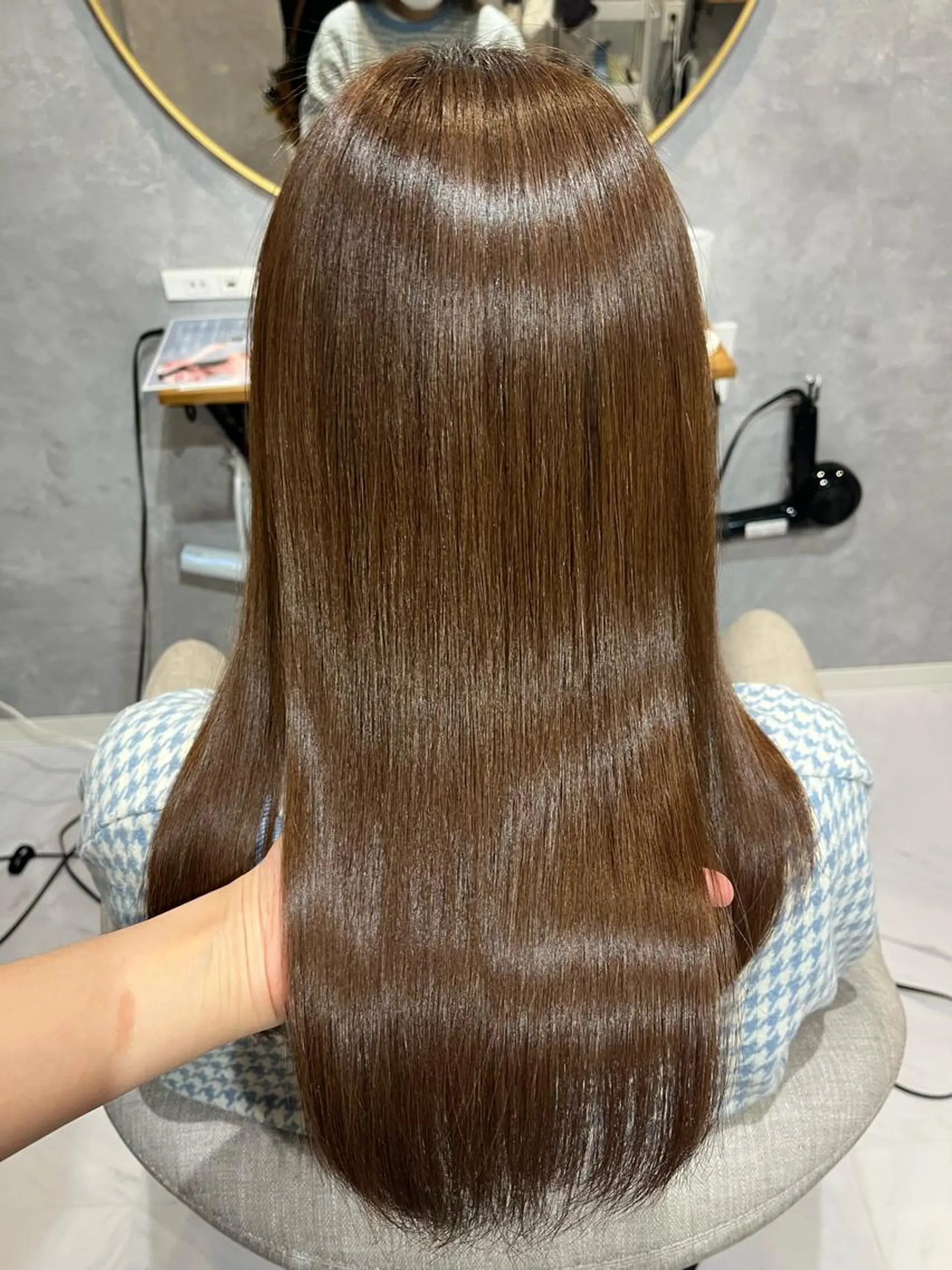 ロング カット トリートメント 髪質改善&Spa fee by carrefour 大橋店[フィー・バイ・カルフール大橋]所属・stylist Yukieのヘアスタイル