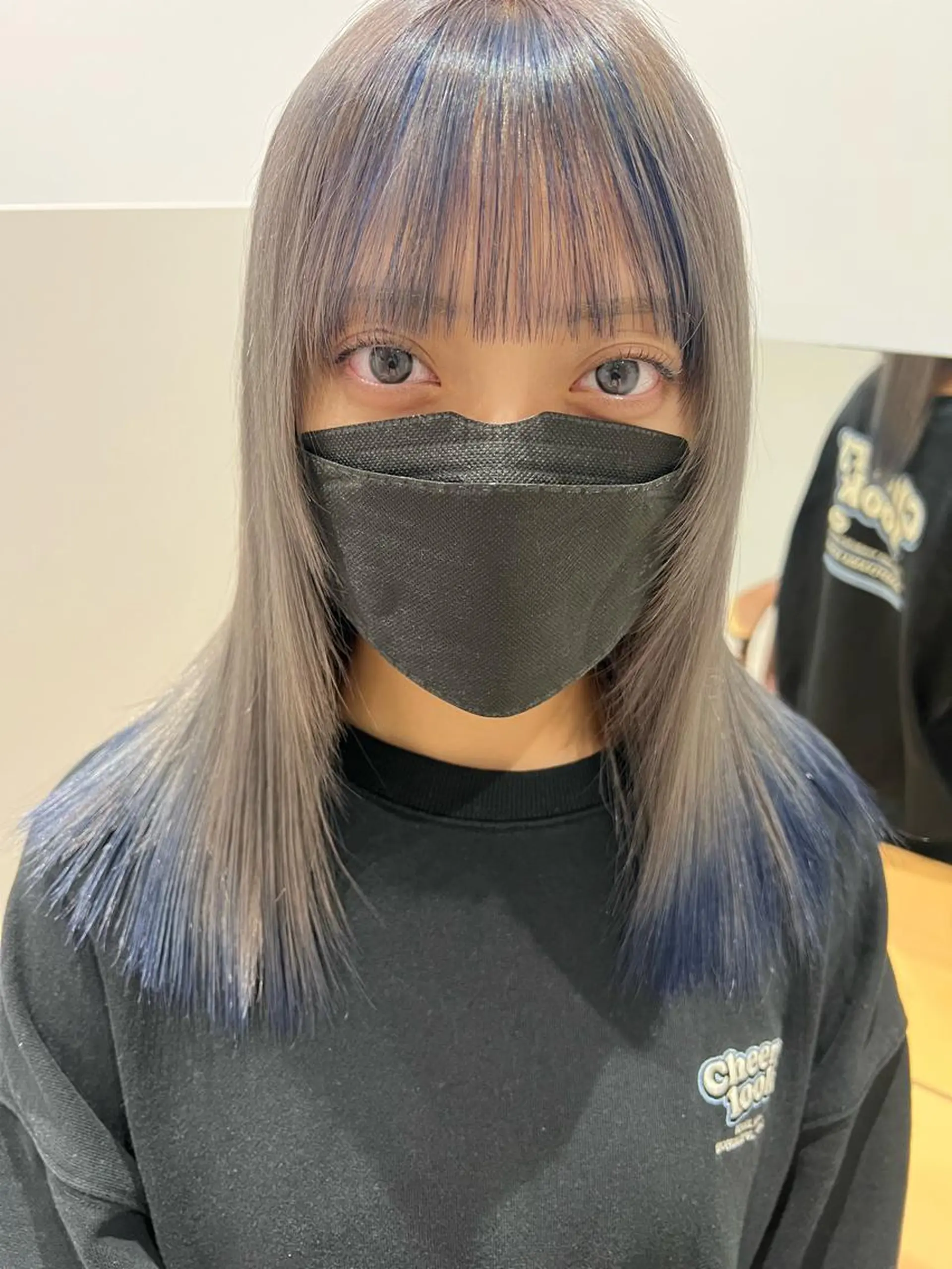 ミディアム カラー マツエクmarry池袋所属・マツエクモデル無料 marry 池袋秦のマツエク・マツパデザイン