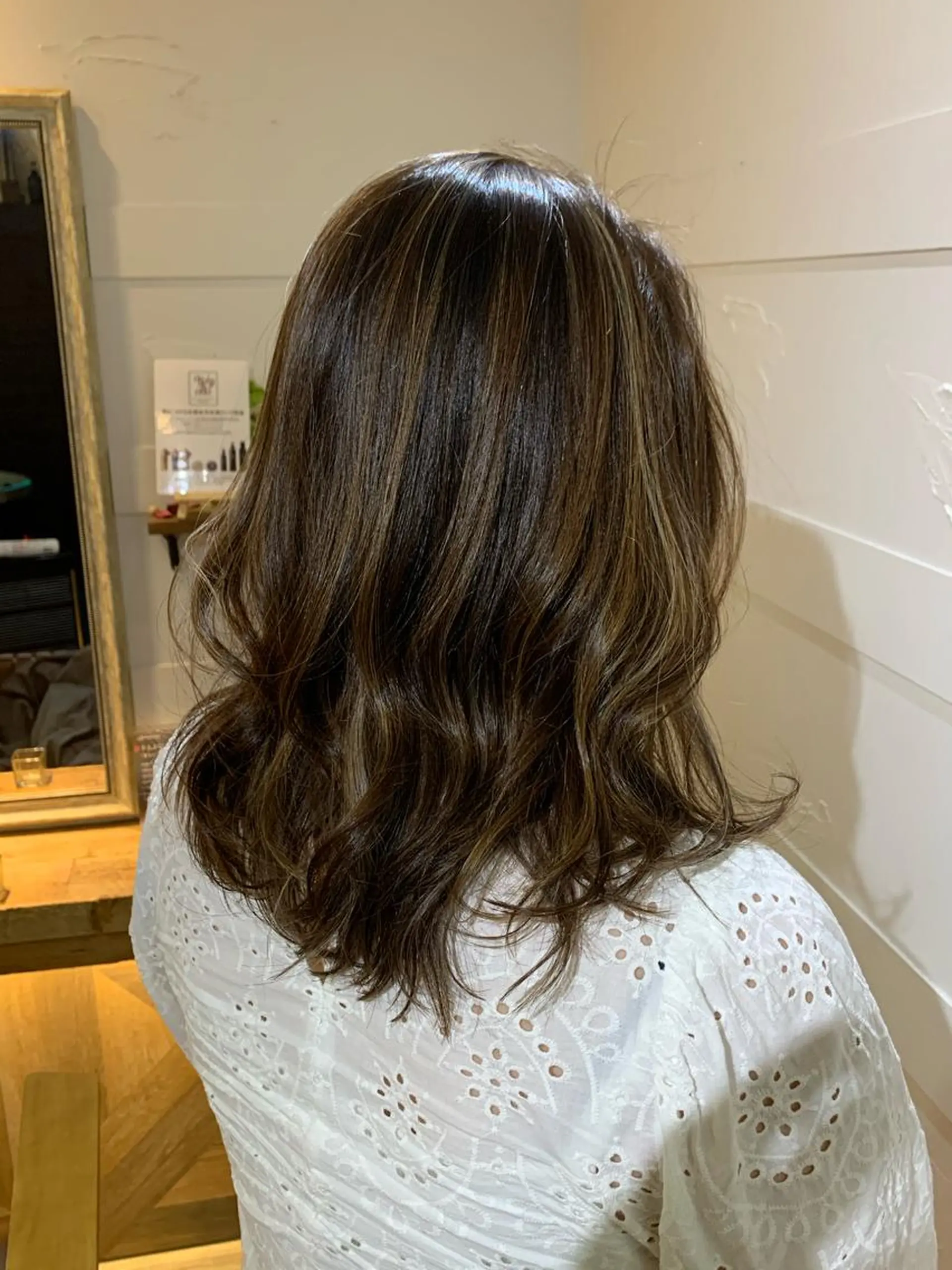 ロング カラー カット ヘアカラー トリートメント 船津武俊 フナツタケトシのヘアスタイル