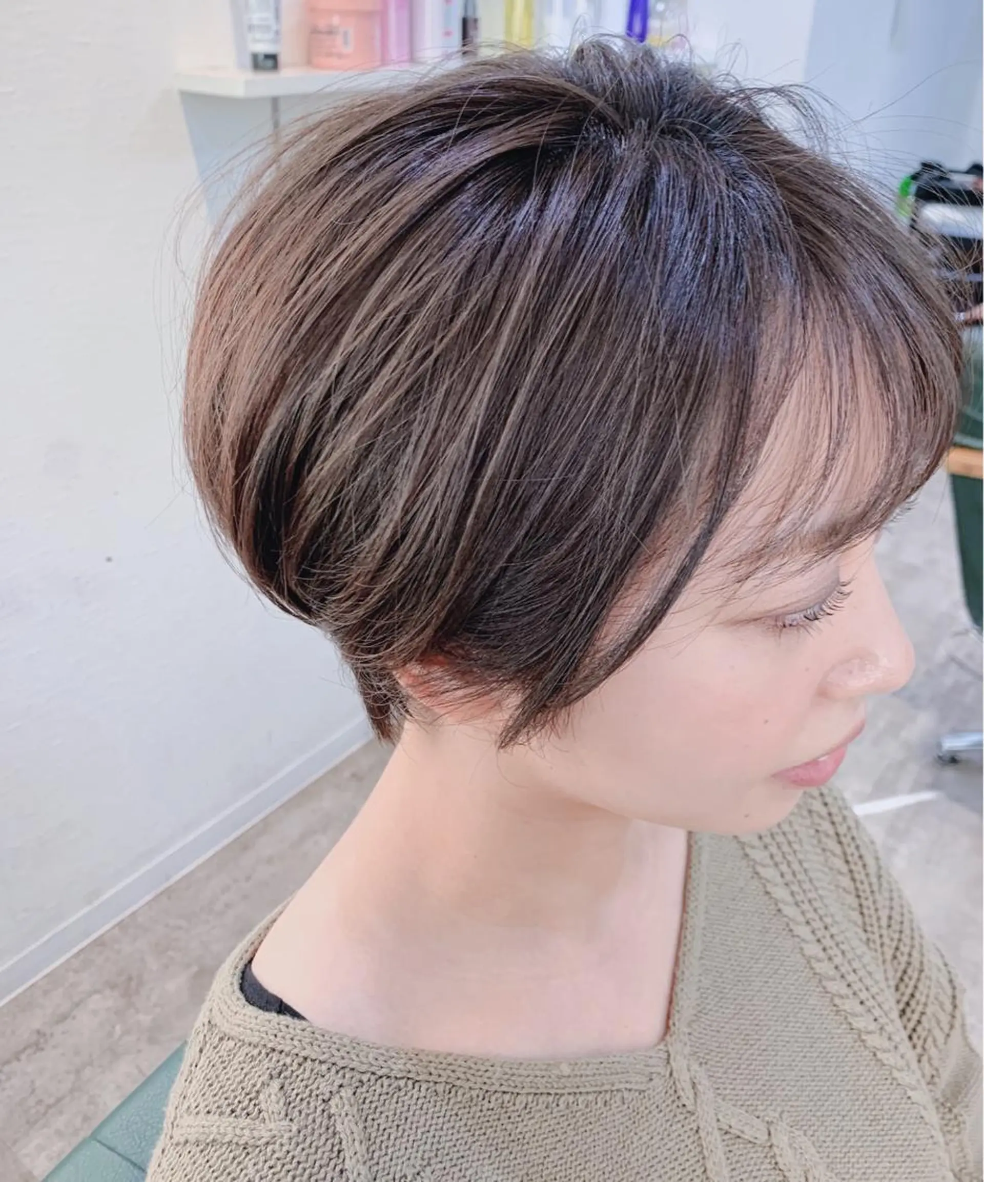 ショート カラー 切りっぱなしボブ ハンサムショート アディクシーカラー ブリーチ ケアブリーチ 松本 和之のエステ・リラクイメージ