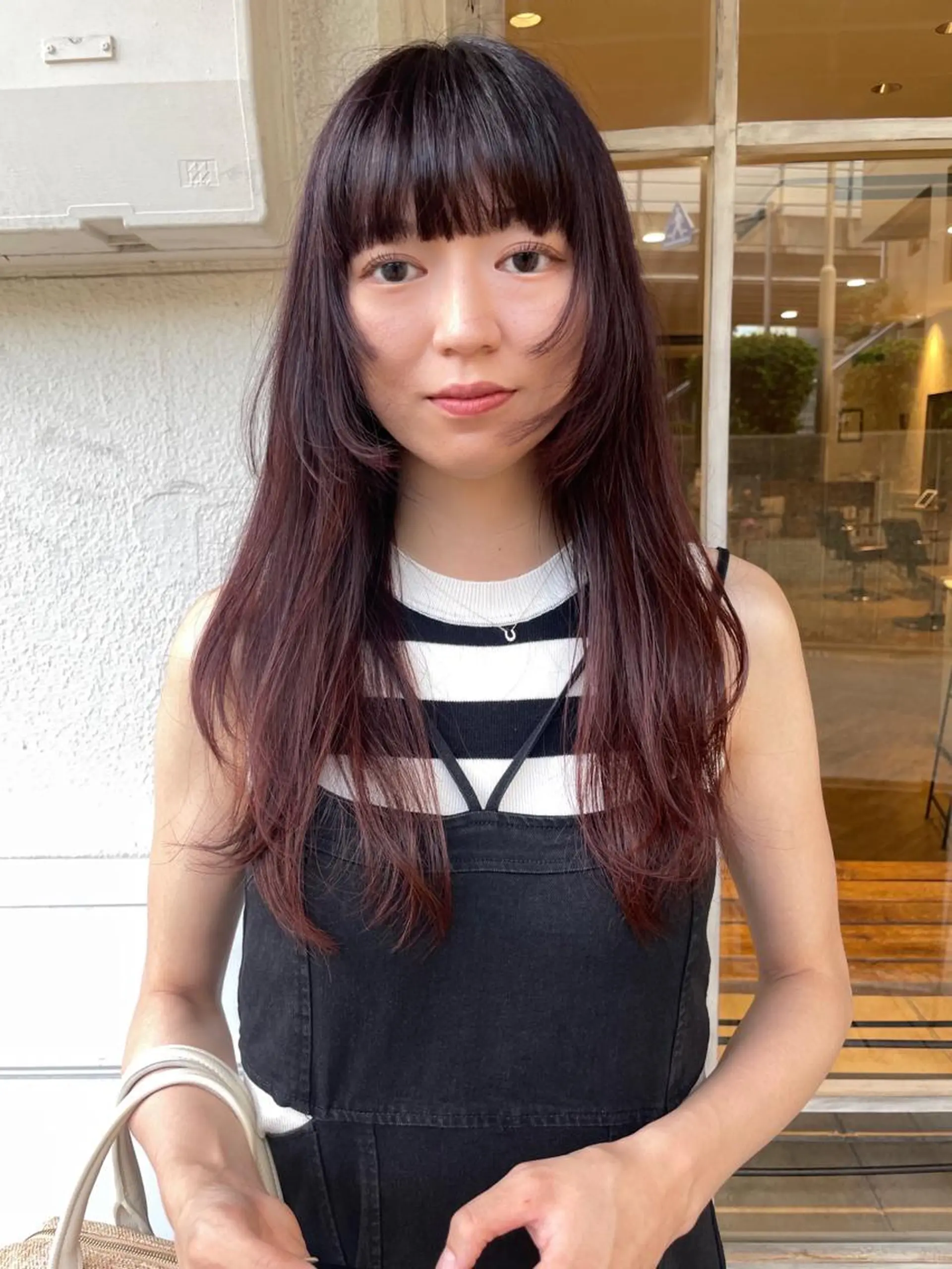ロング カラー Musiiik ホンダリサコのヘアスタイル