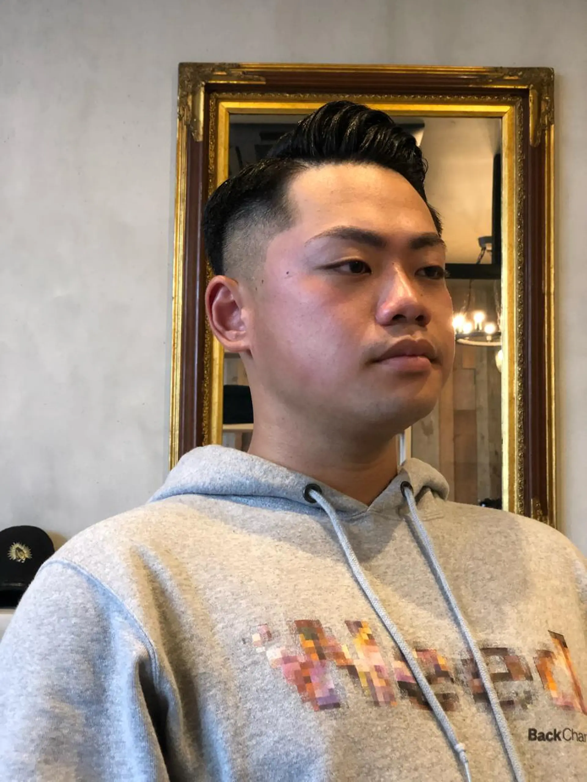 ショート メンズ BARBER SHOP FOURSEASON所属・OHNISH RYUSEIのヘアスタイル
