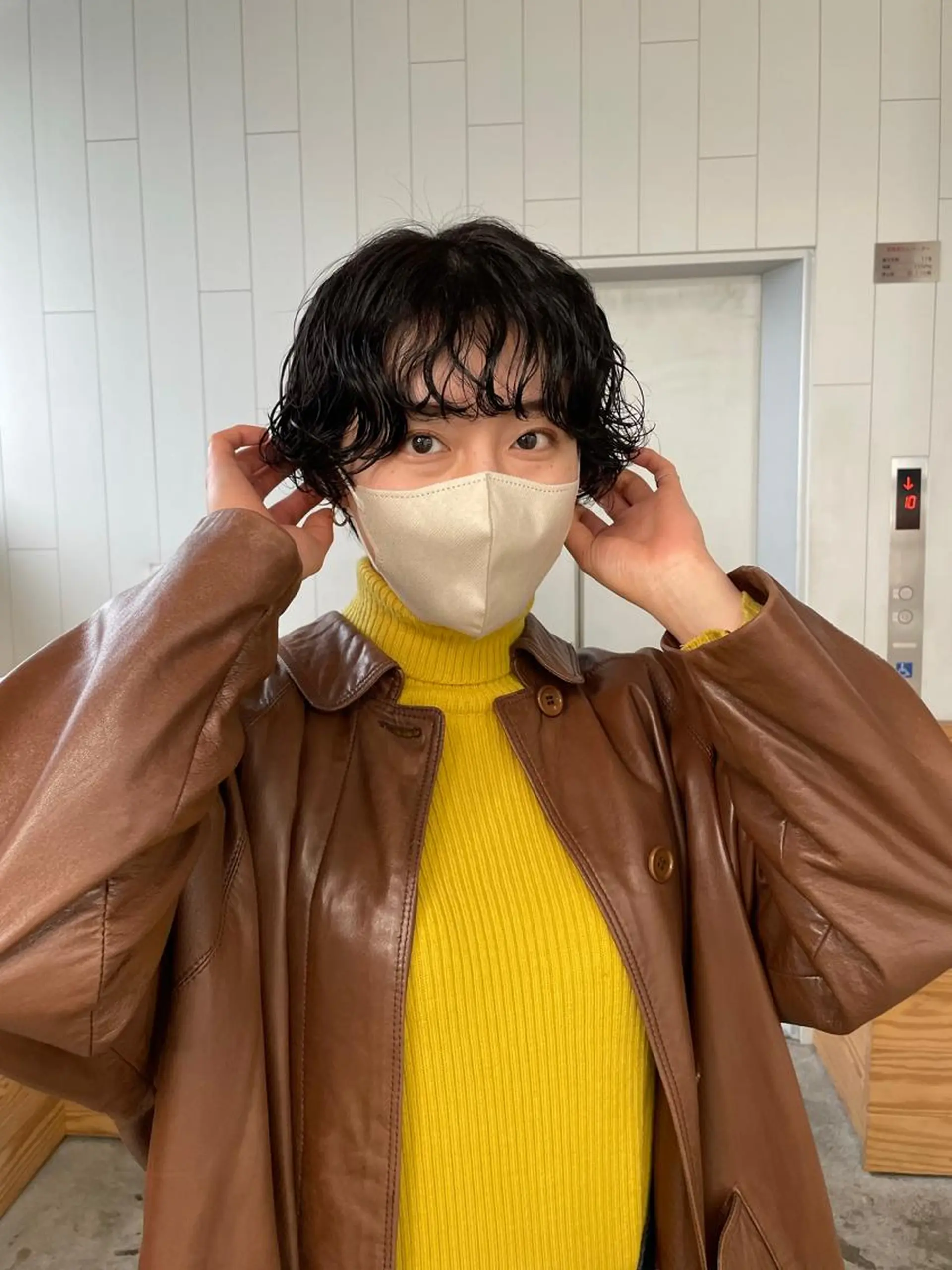 ショート パーマ Kouta/似合わせ /パーマ/カラーのヘアスタイル