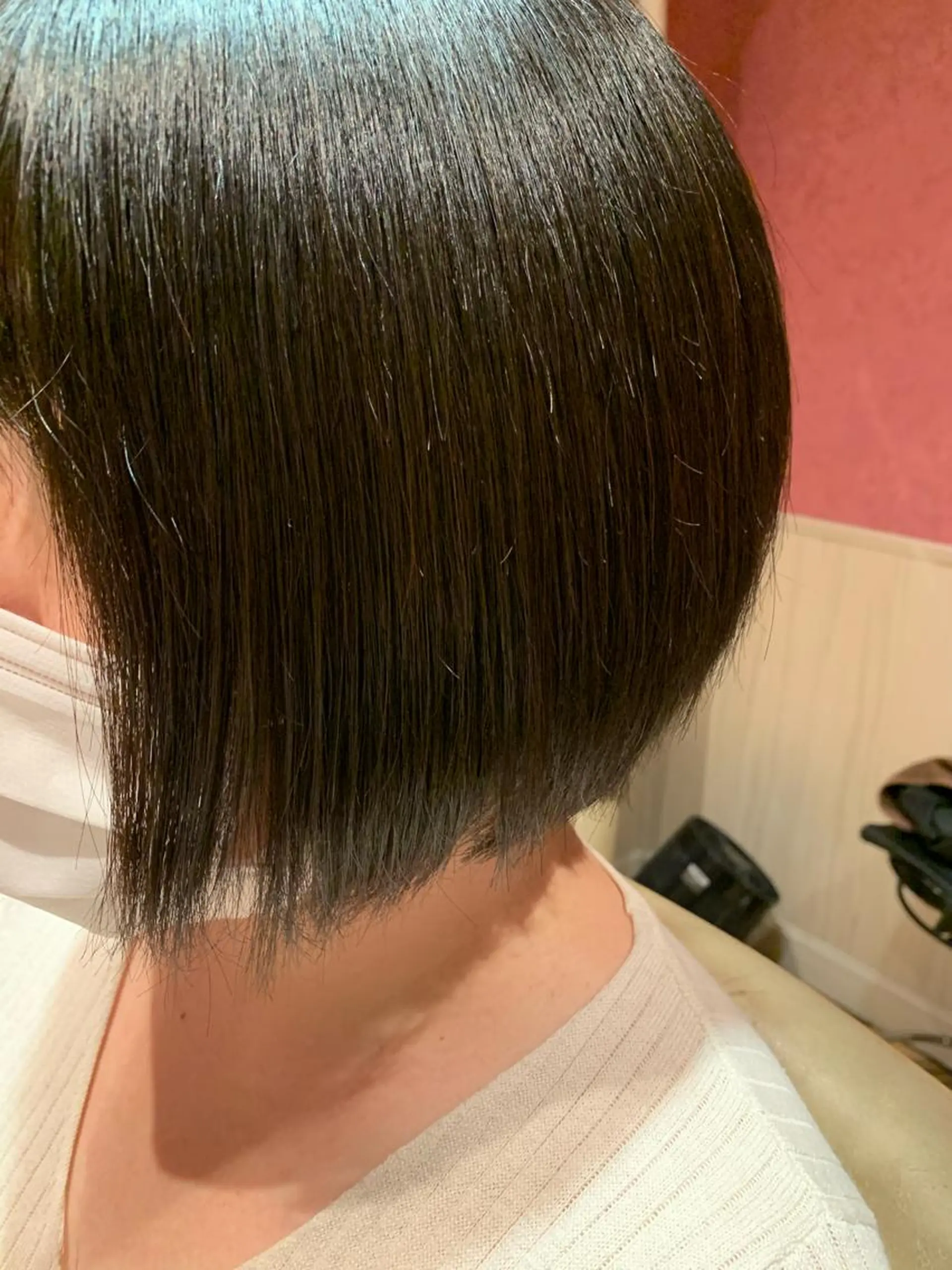 パーマ カット 縮毛矯正 トリートメント 縮毛/ショート/ ボブ/レイヤー/小原のヘアスタイル
