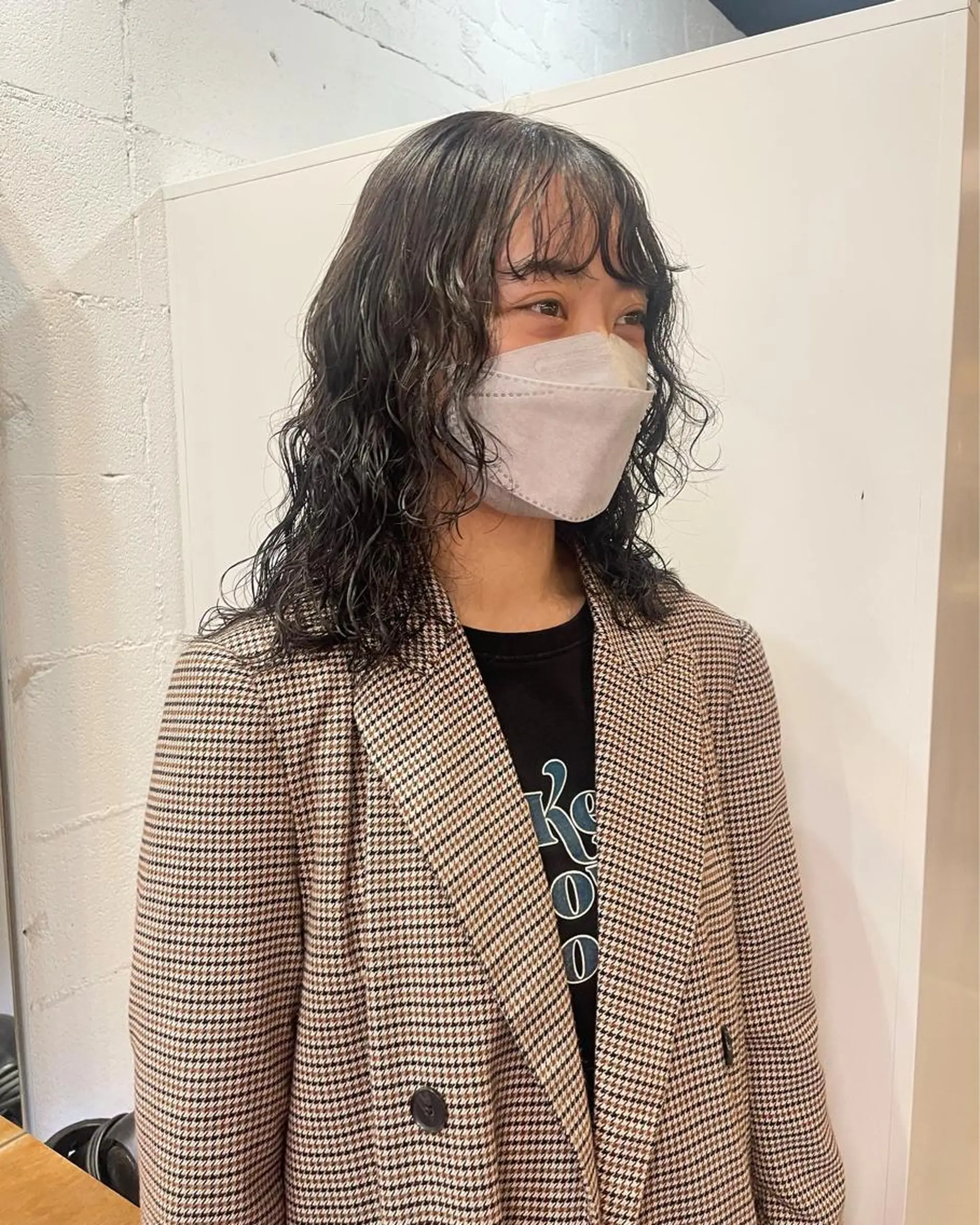 ミディアム カラー パーマ ヘアアレンジ カット ヘアカラー パーマ satsuki ito/暖色、パーマのヘアスタイル