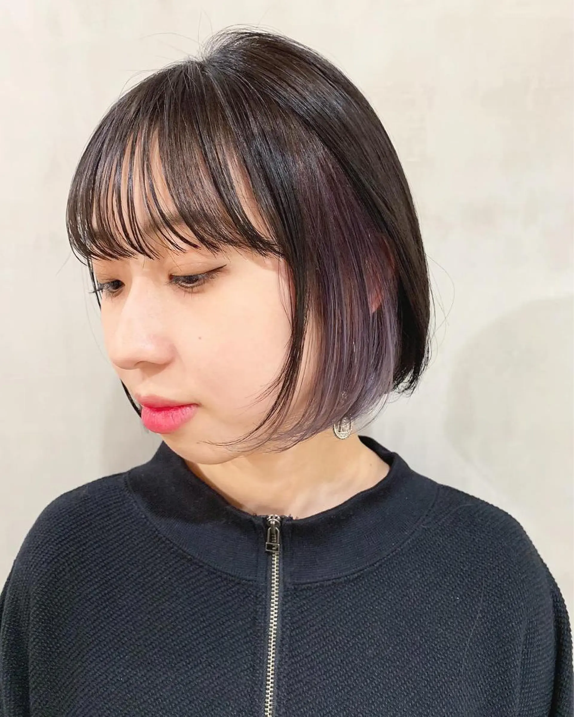 ショート カラー 優 作のヘアスタイル