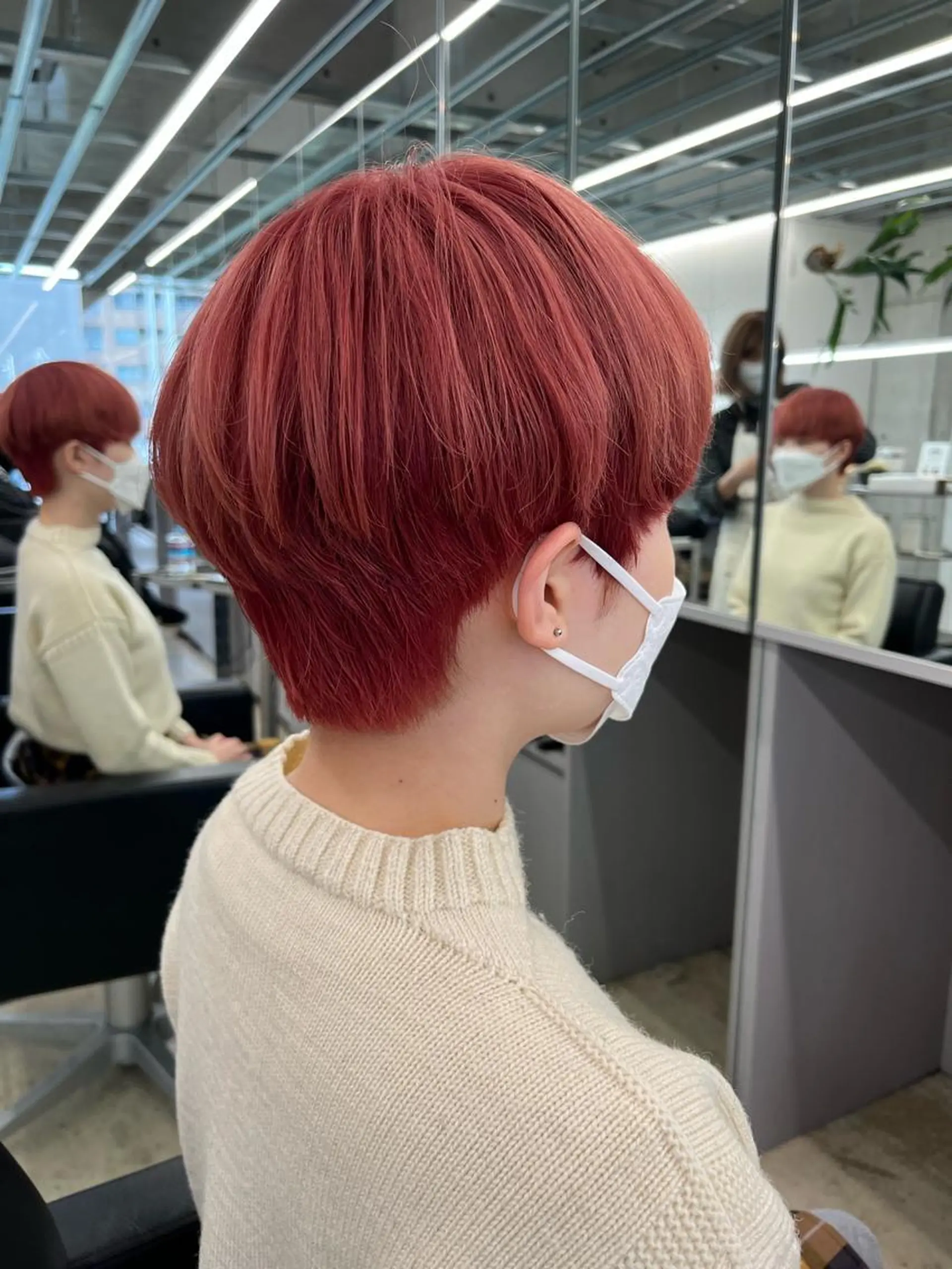 ショート カラー 韓国レイヤーカット/ 酸性縮毛矯正MIKUのヘアスタイル