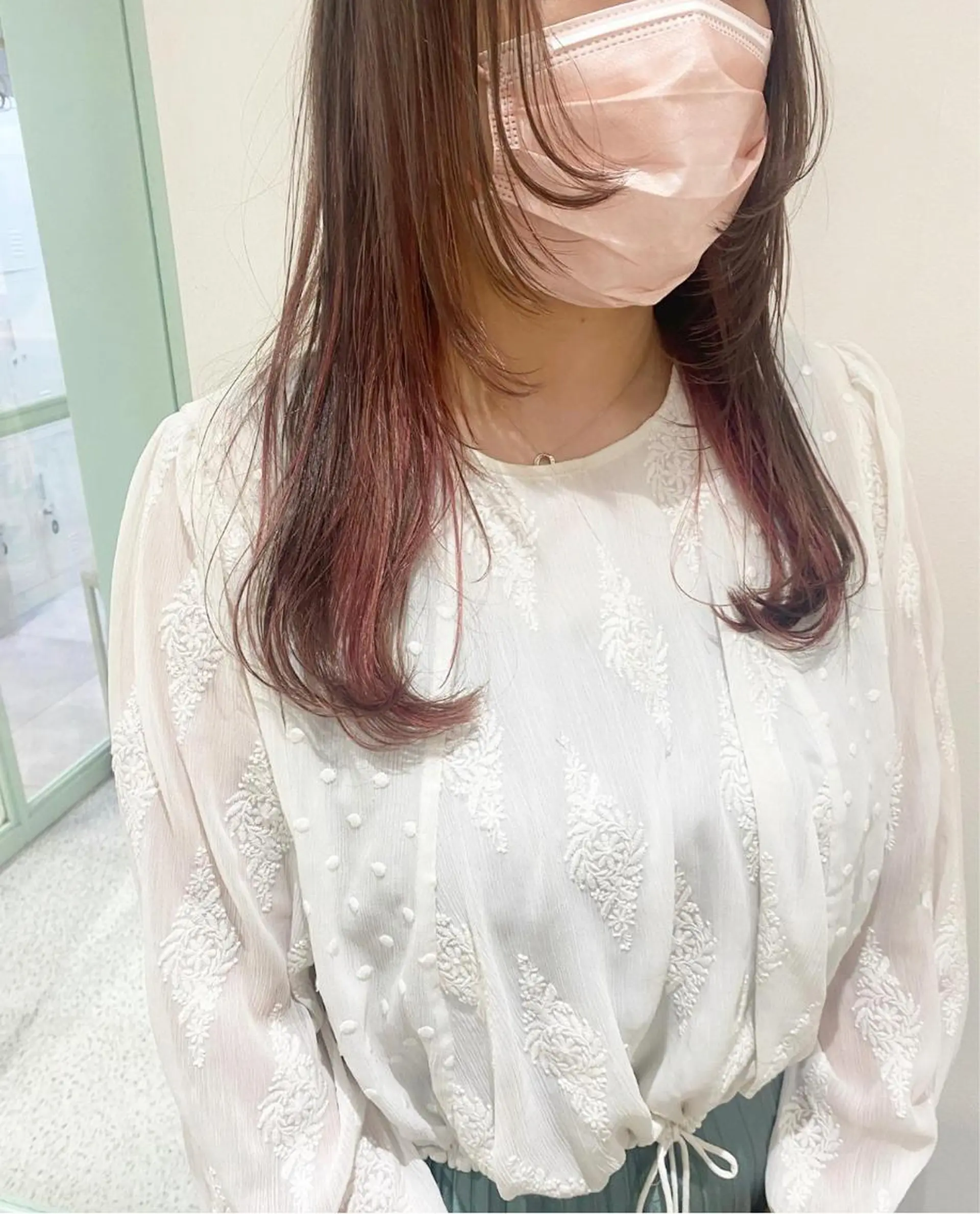 ロング ヘアカラー トリートメント HAZEL所属・大山 茶子のヘアスタイル