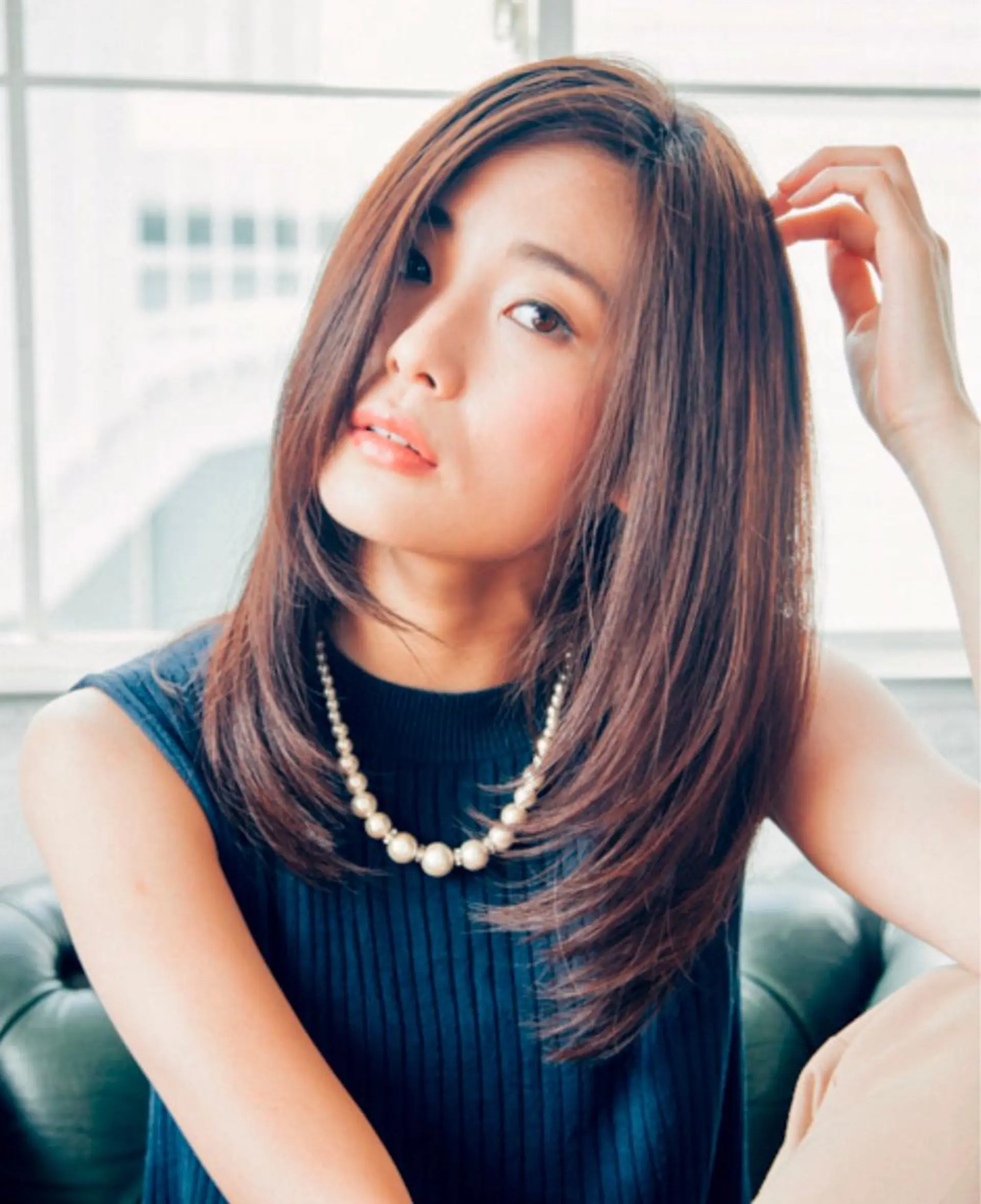 セミロング カット トリートメント ✴️Siesta✴️ 透明感ヘアNariのヘアスタイル