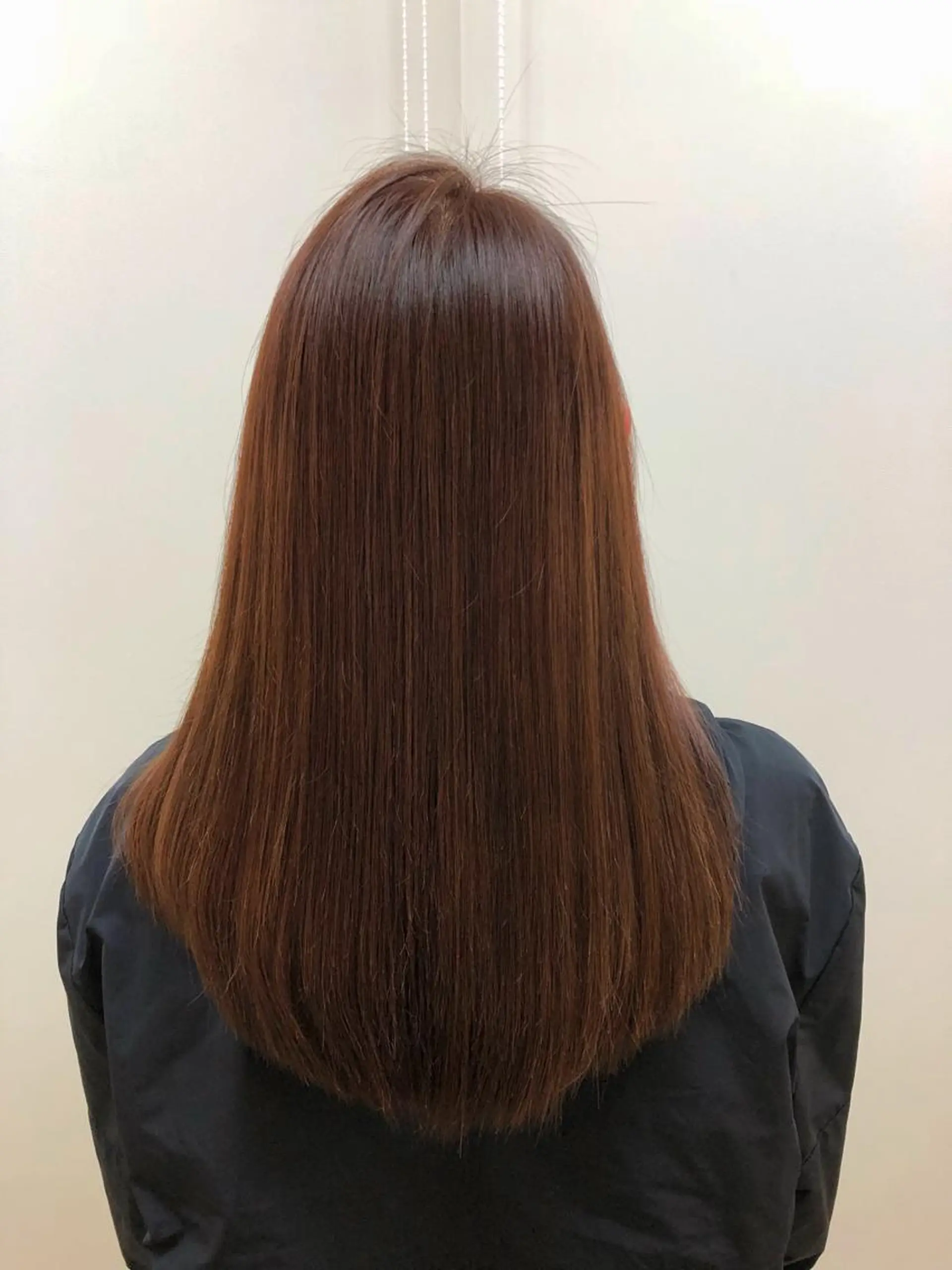 セミロング カラー 齋藤 らいのヘアスタイル