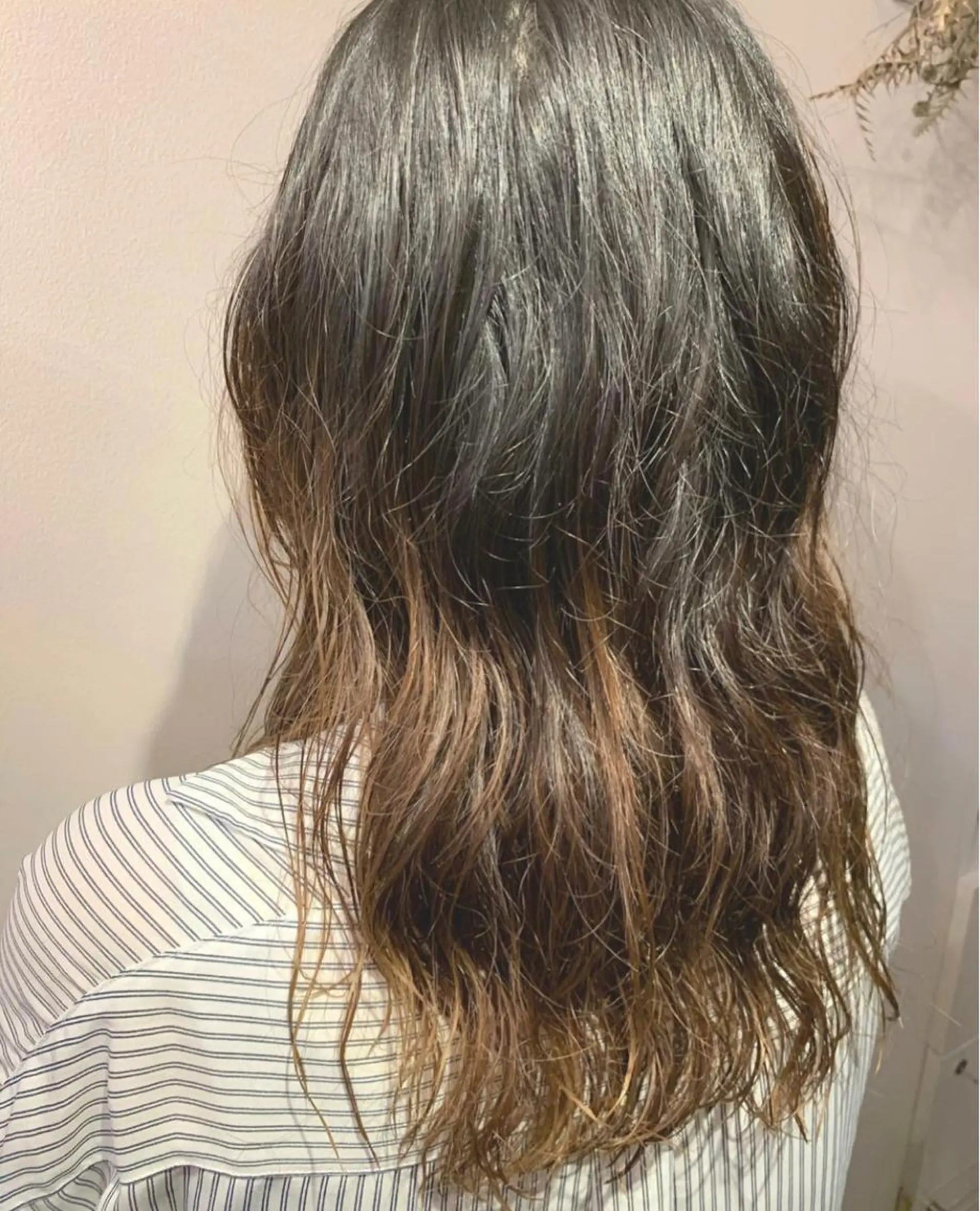 ロング カラー パーマ ヘアアレンジ 髪質改善&Spa fee南越谷2号店所属・髪質改善/南越谷/ 山岸彩夏のヘアスタイル