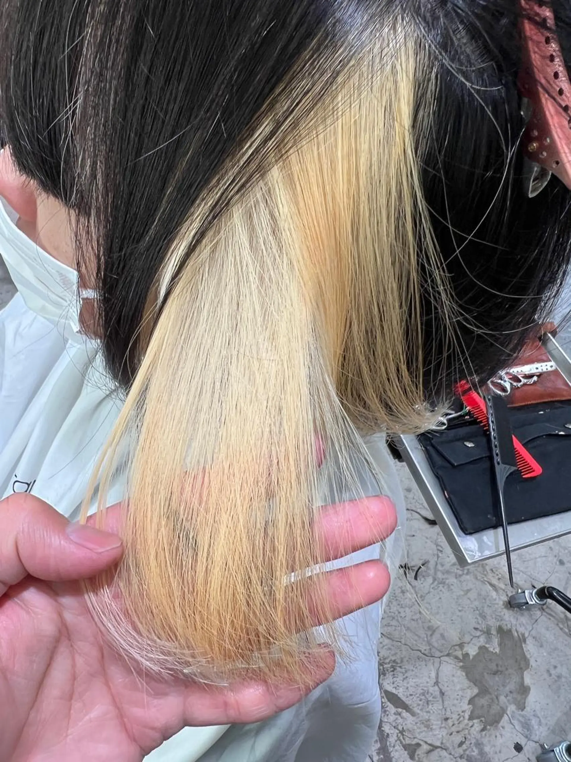 ミディアム ヘアカラー トリートメント 舘野 太嘉宏のヘアスタイル