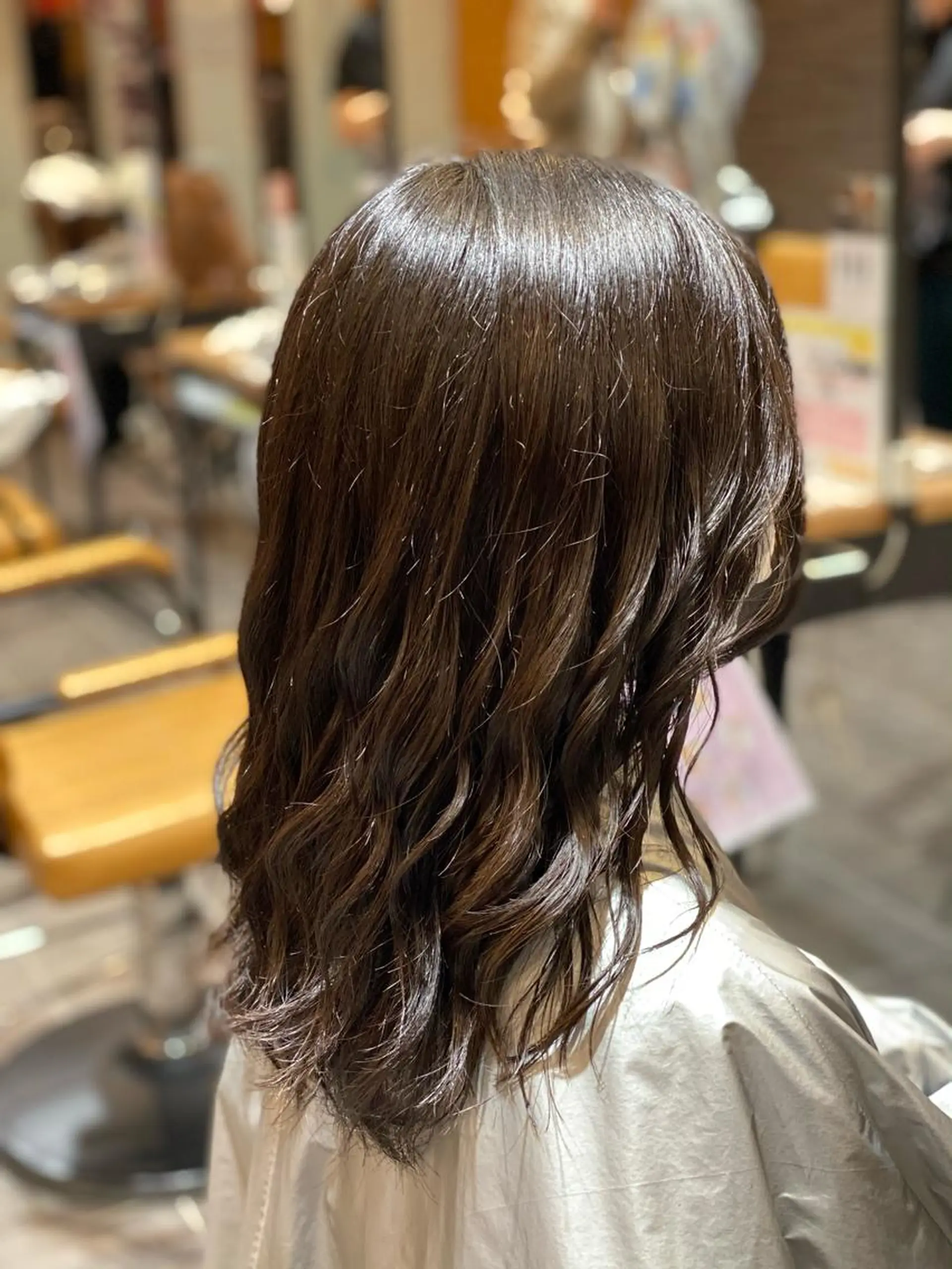 ロング 尾崎 優也のヘアスタイル