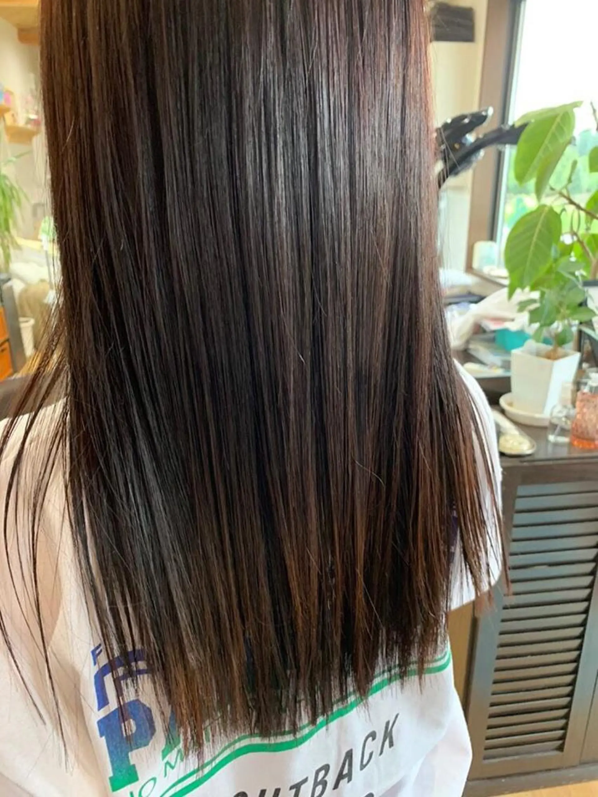 セミロング トリートメント 酸熱トリートメント Kanani所属・田中 佐枝子のヘアスタイル