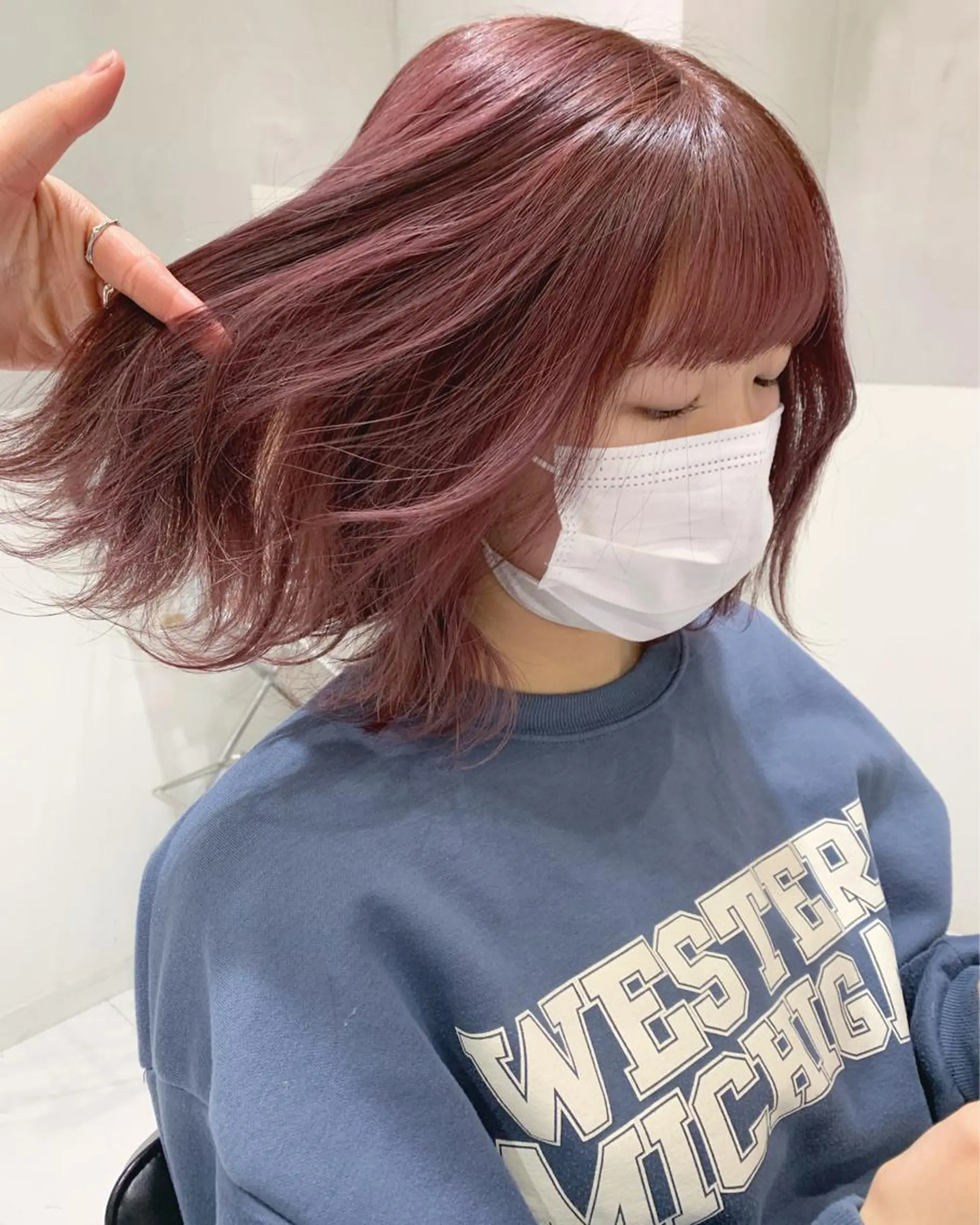 ショート カラー minami🪷 暖色カラーのヘアスタイル