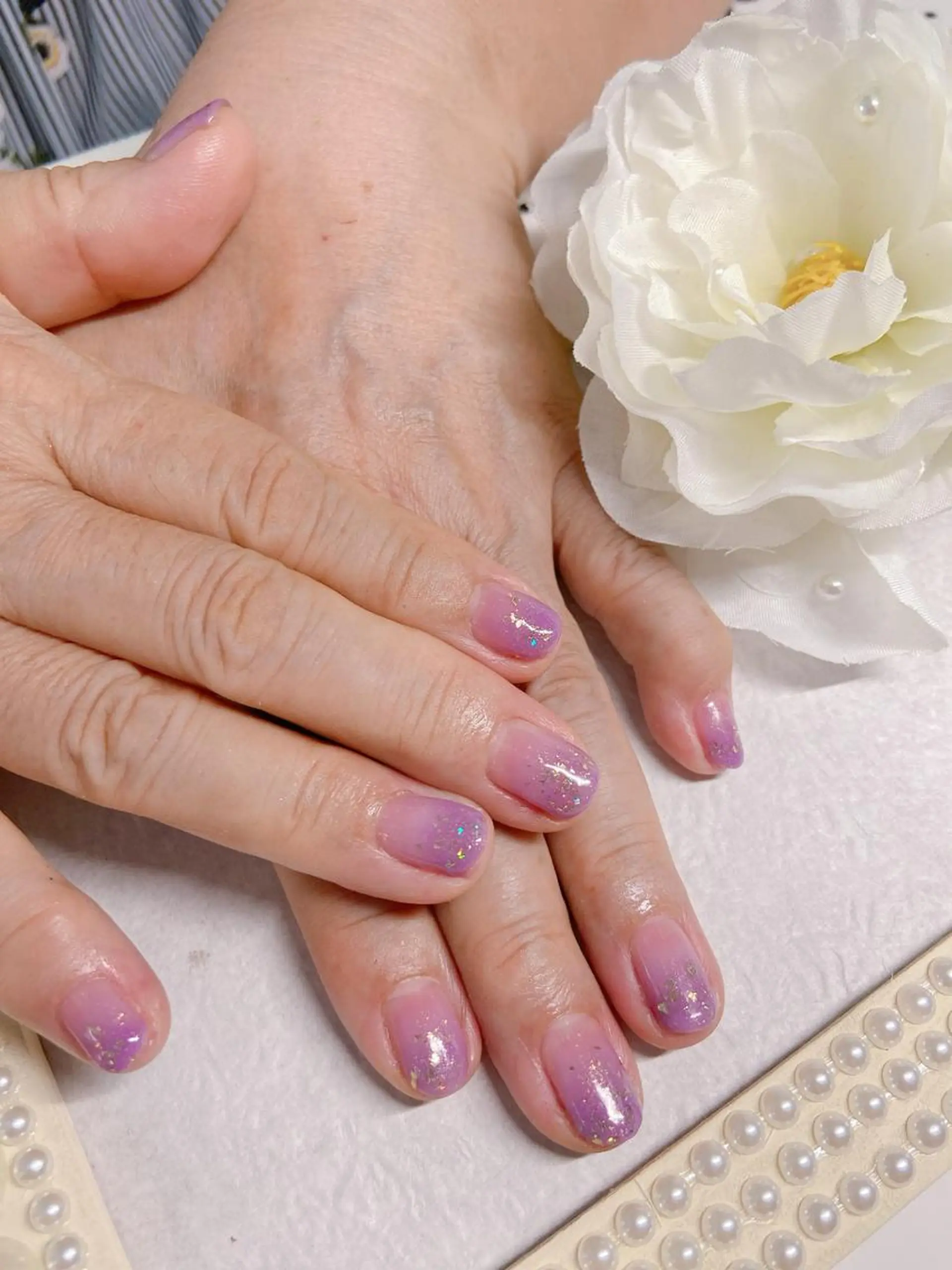 ネイル ハロウィン パープル Lulu charisu所属・lulucharis nailのネイルデザイン