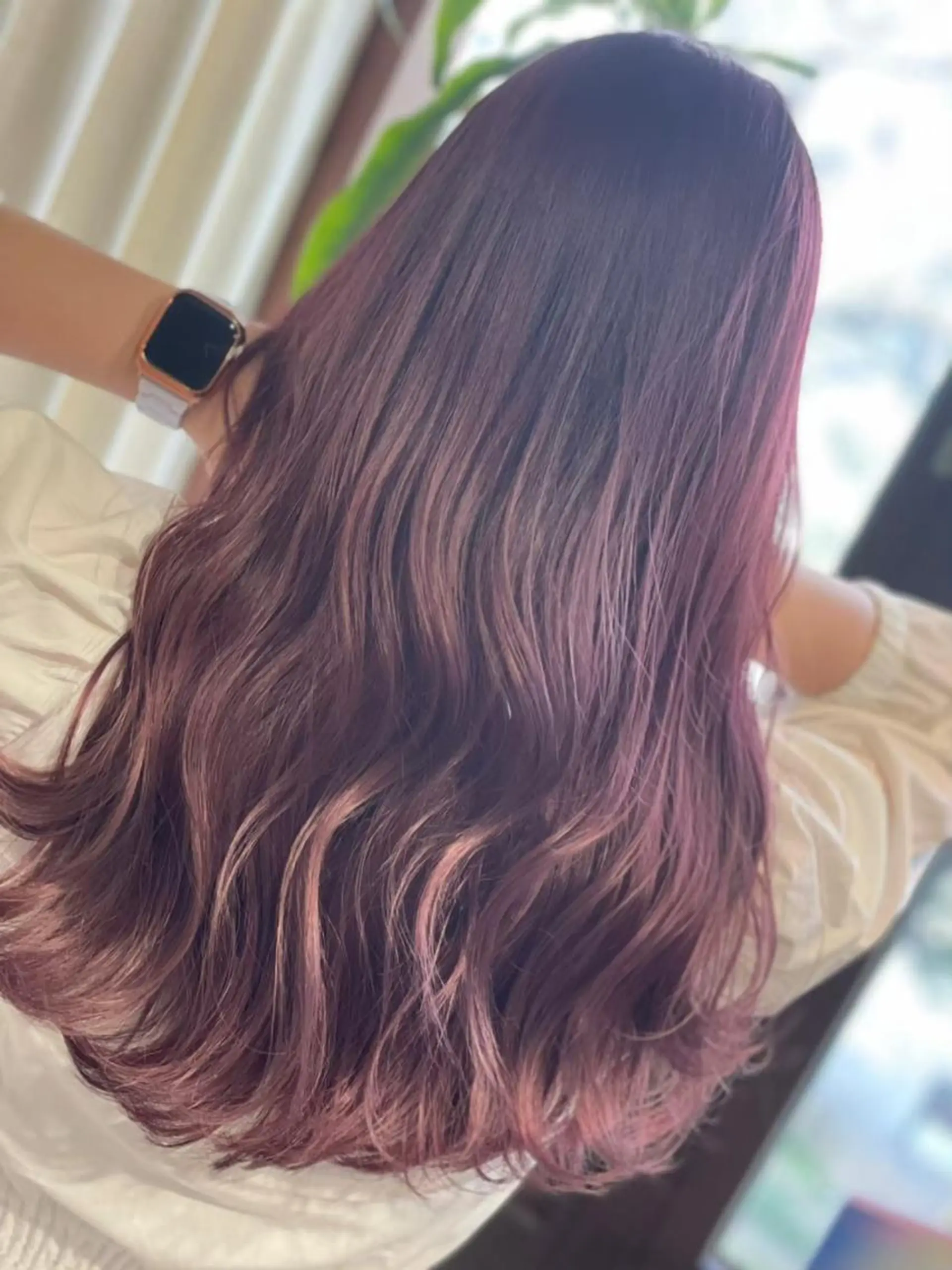カラー ロング 癖撃退し隊サロンの人 名古屋 栄 矢場町のヘアスタイル