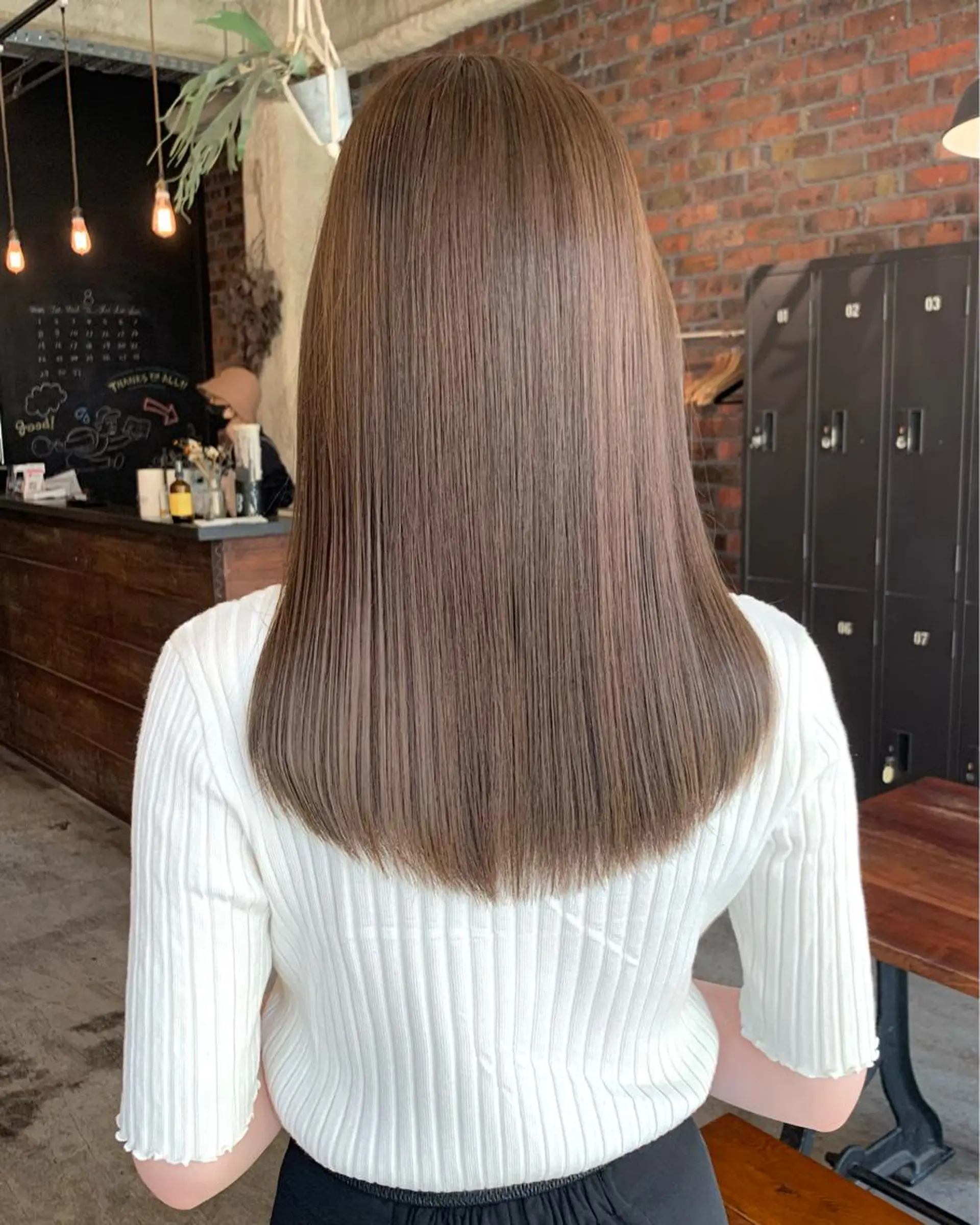 セミロング カラー ヘアカラー トリートメント 村田 来倖のヘアスタイル