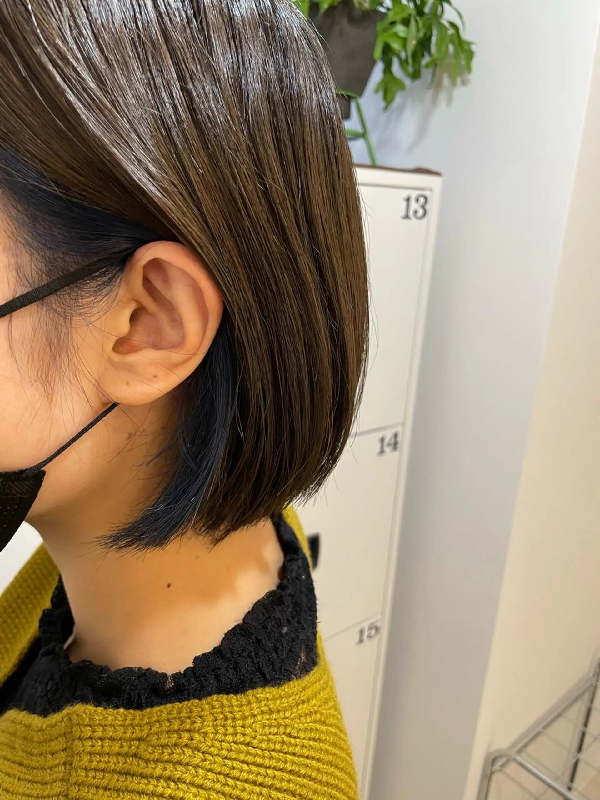 ミディアム カラー ヘアアレンジ リベルテ所属・♦️髪質改善韓国レイ ヤー♦️副店長のヘアスタイル