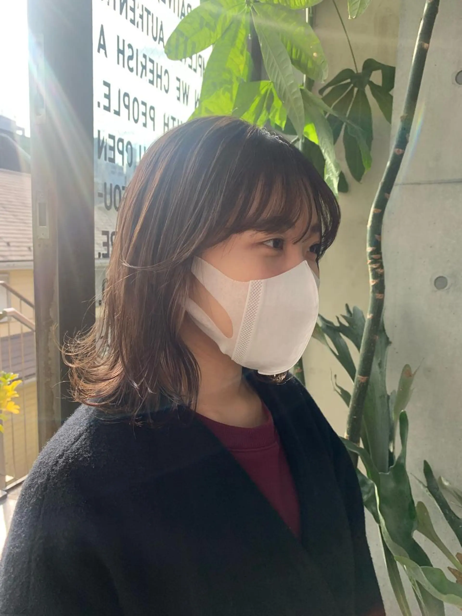 ミディアム ボブ/ベージュ/ パーマ🪿近森ゆいのヘアスタイル