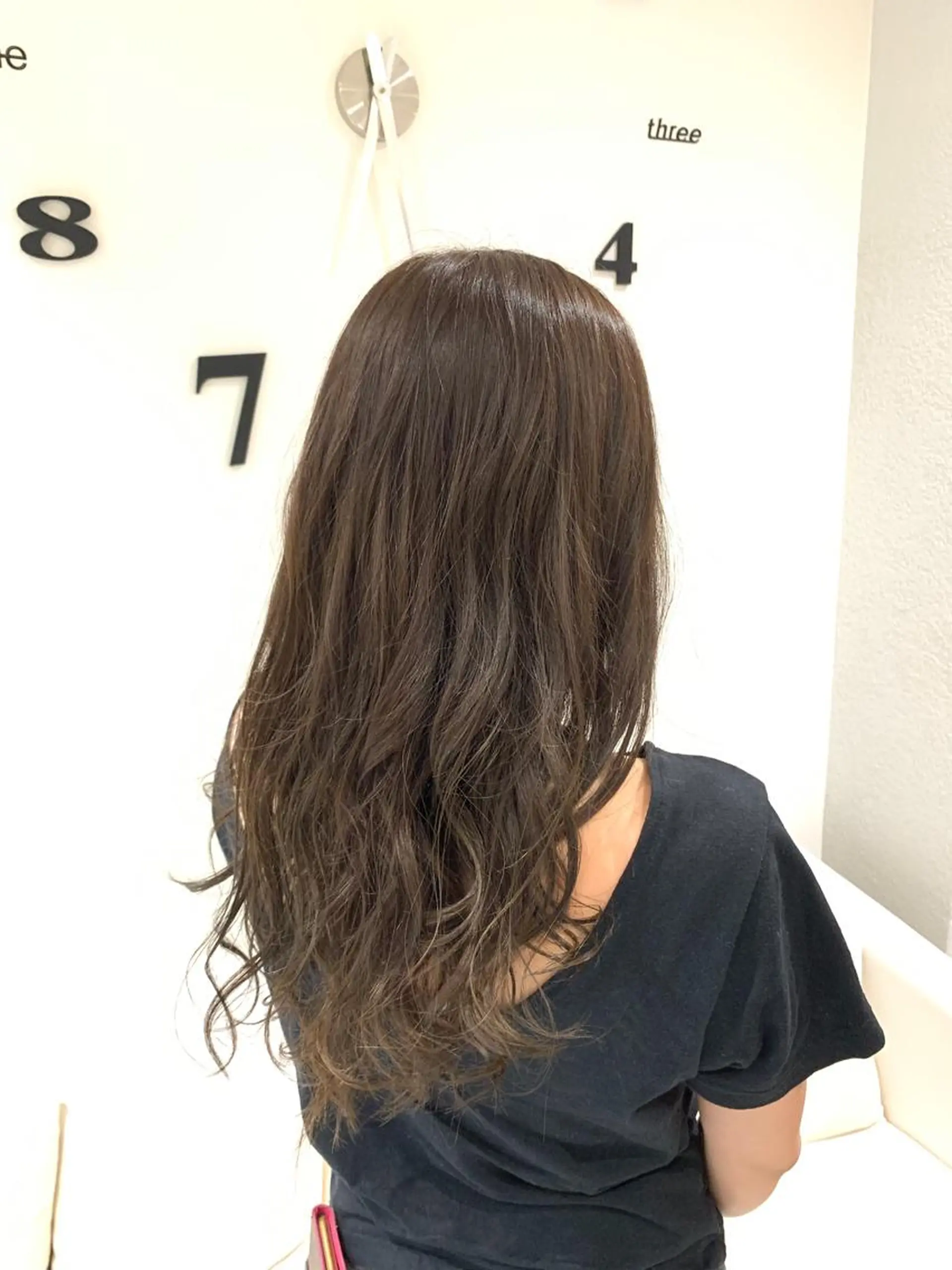 ロング カラー ヘアカラー トリートメント 松吉 純平のヘアスタイル