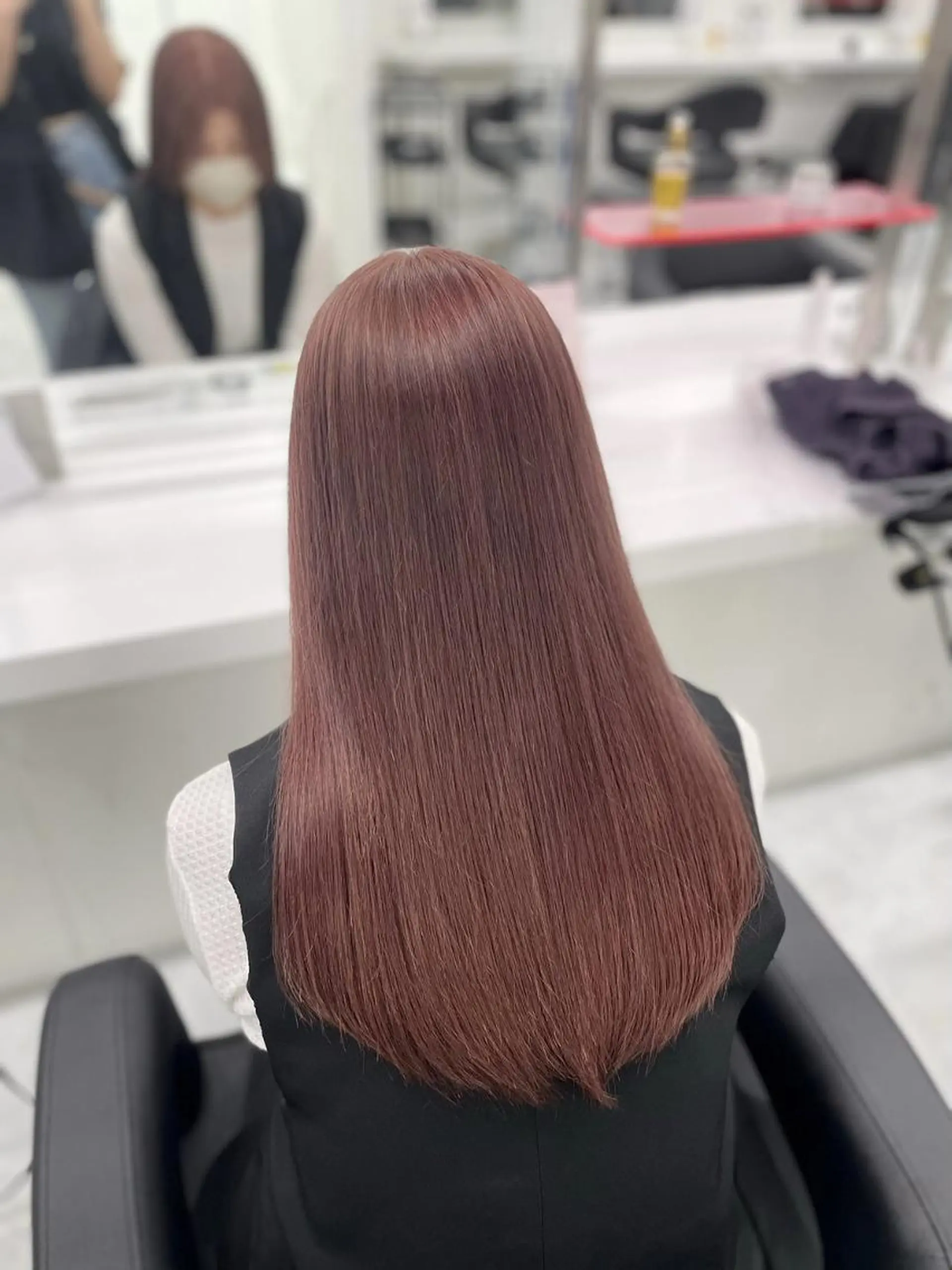 カラー 秋髪🏹愛され透明感 🏹福岡シアターのヘアスタイル