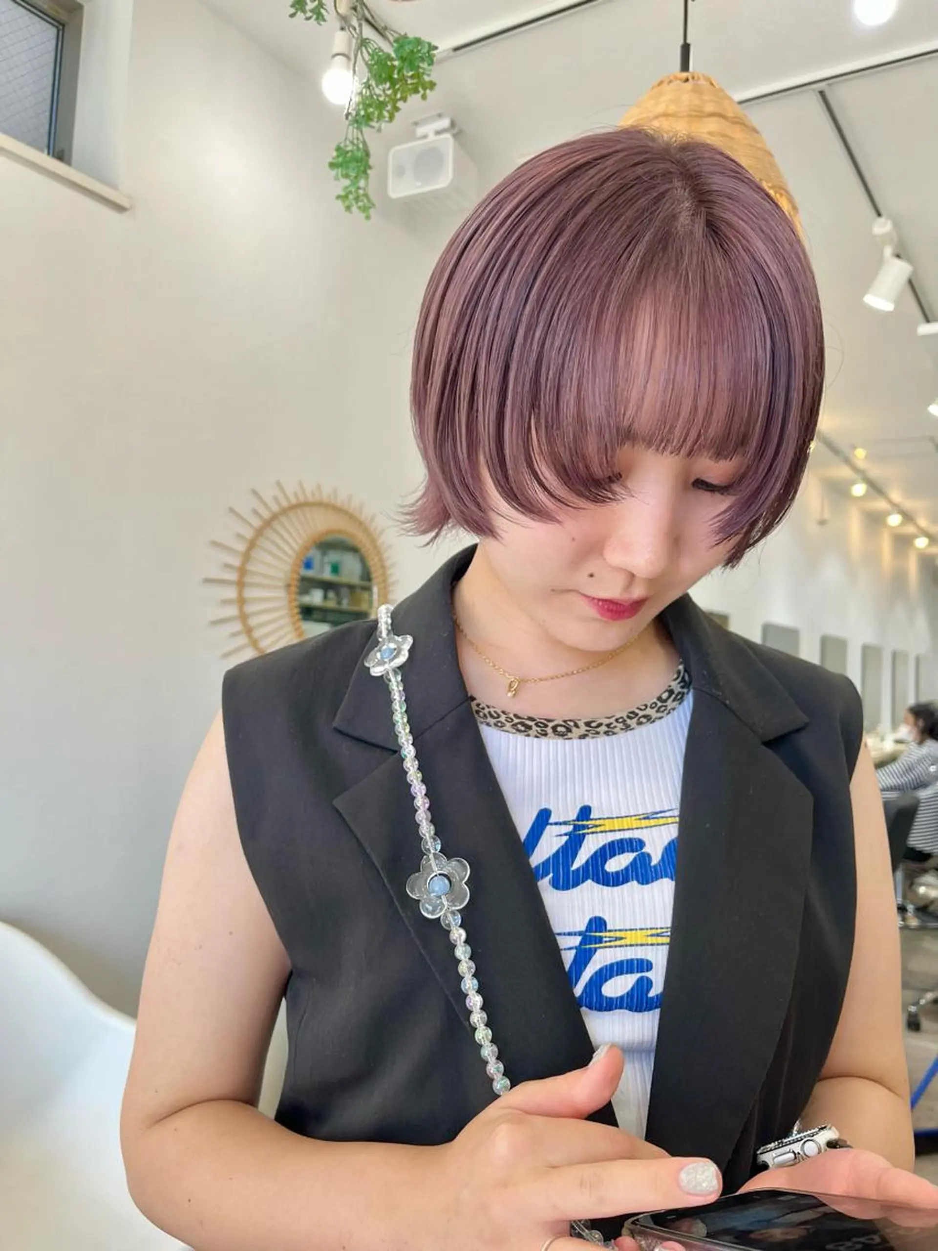 ショート カラー 🌼sunc HINAMI🌼のヘアスタイル