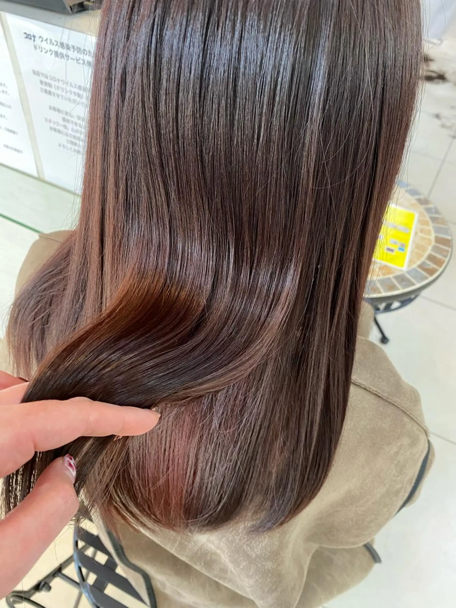 ロング 髪質改善 トリートメント カット ヘアカラー 💎髪質改善特化/ 町田莉彩💎のヘアスタイル