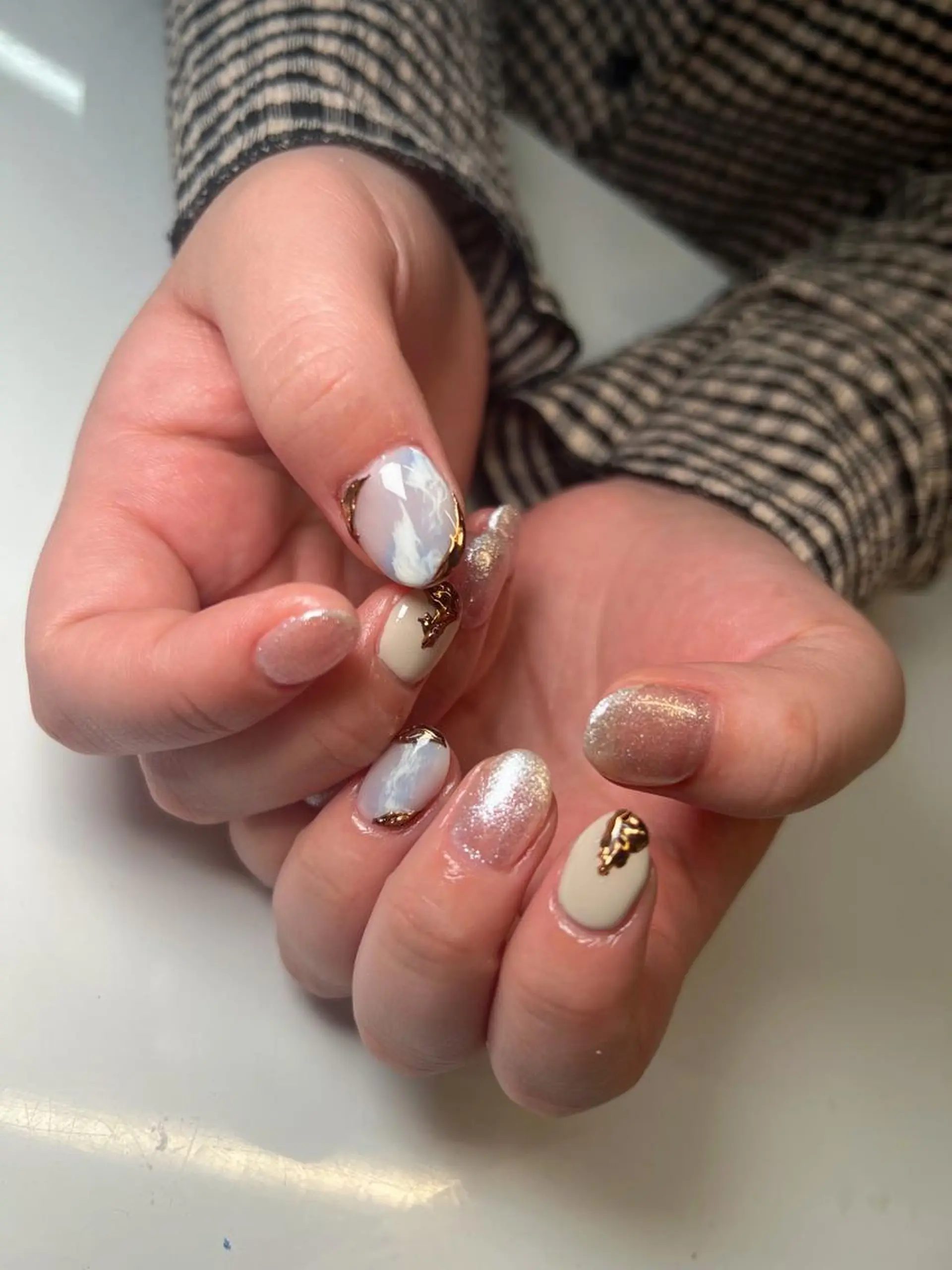 ネイル ハンドネイル Nail Salon L'arc所属・💊大阪/南船場 monica🧠のネイルデザイン