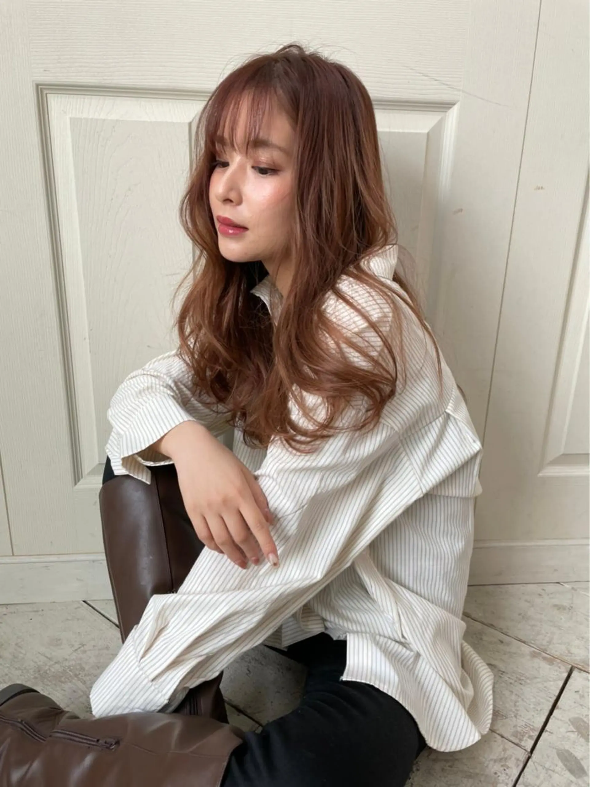 ロング カラー ヘアアレンジ 指名支持率NO.1 スタイリストのヘアスタイル