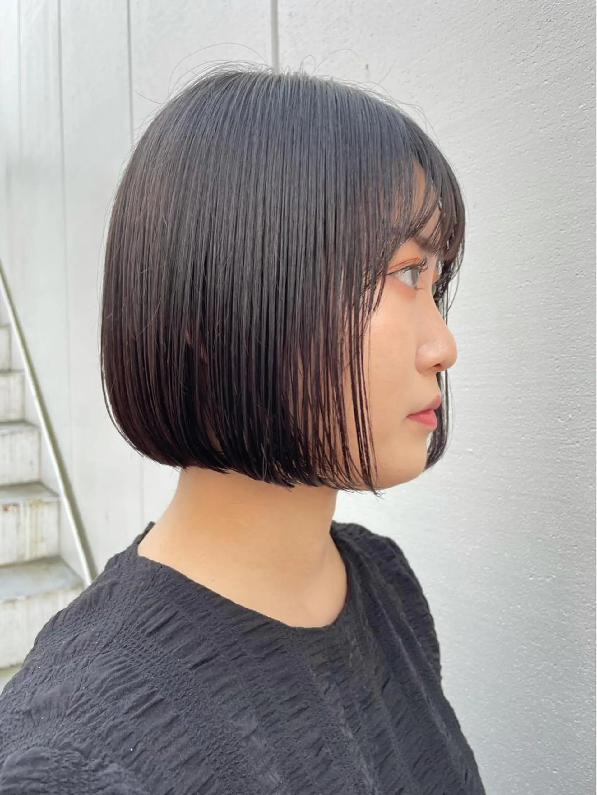 ショート パーソナルカラー 藤本夢のヘアスタイル