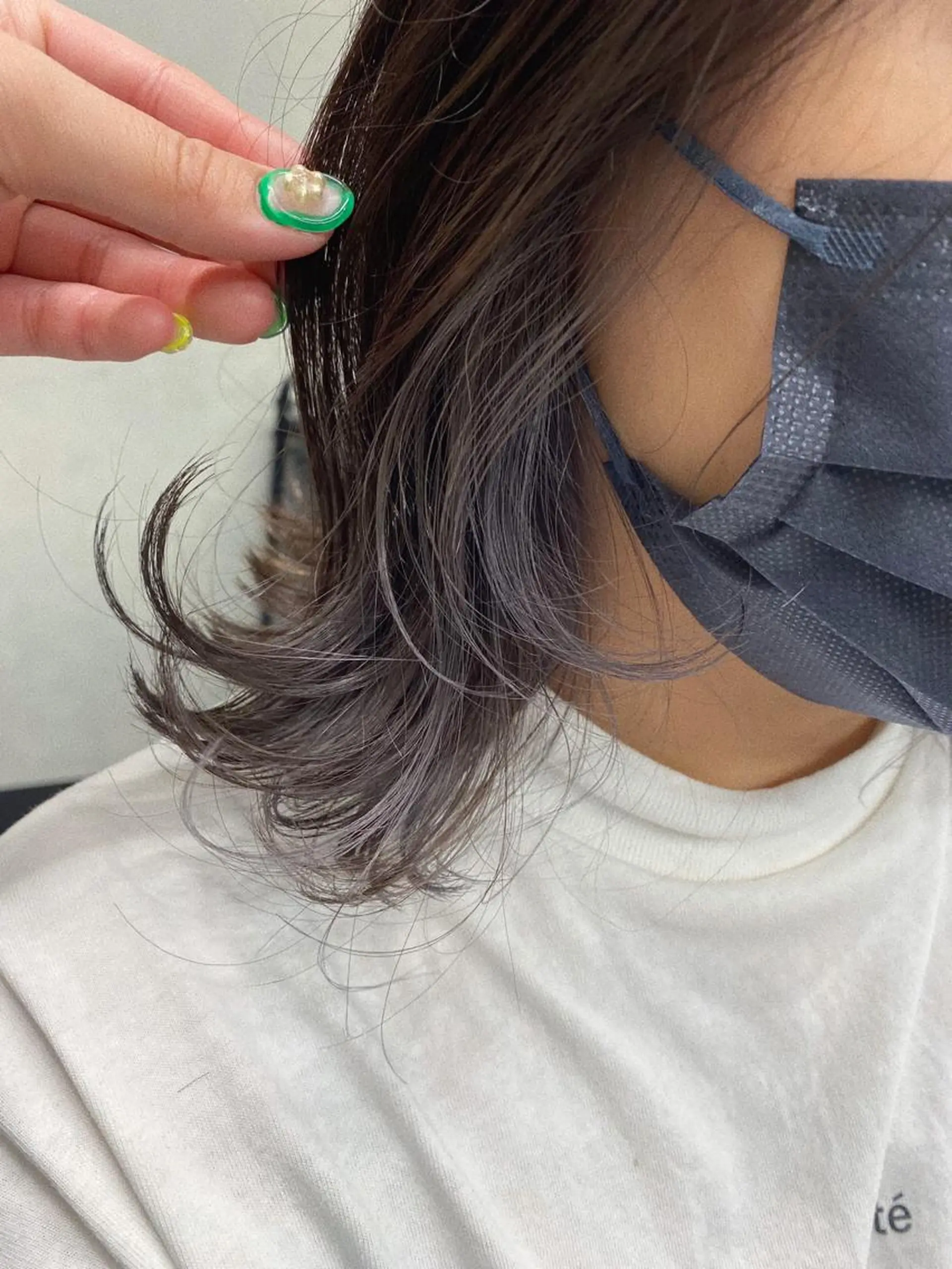 ミディアム カラー 🕶️佐藤 海李🐏のヘアスタイル