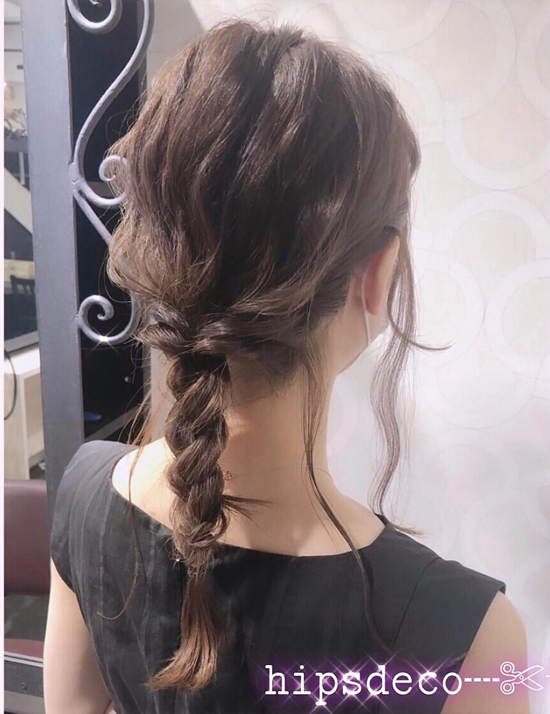 セミロング 艶髪モテヘア ♡tomimaのヘアスタイル