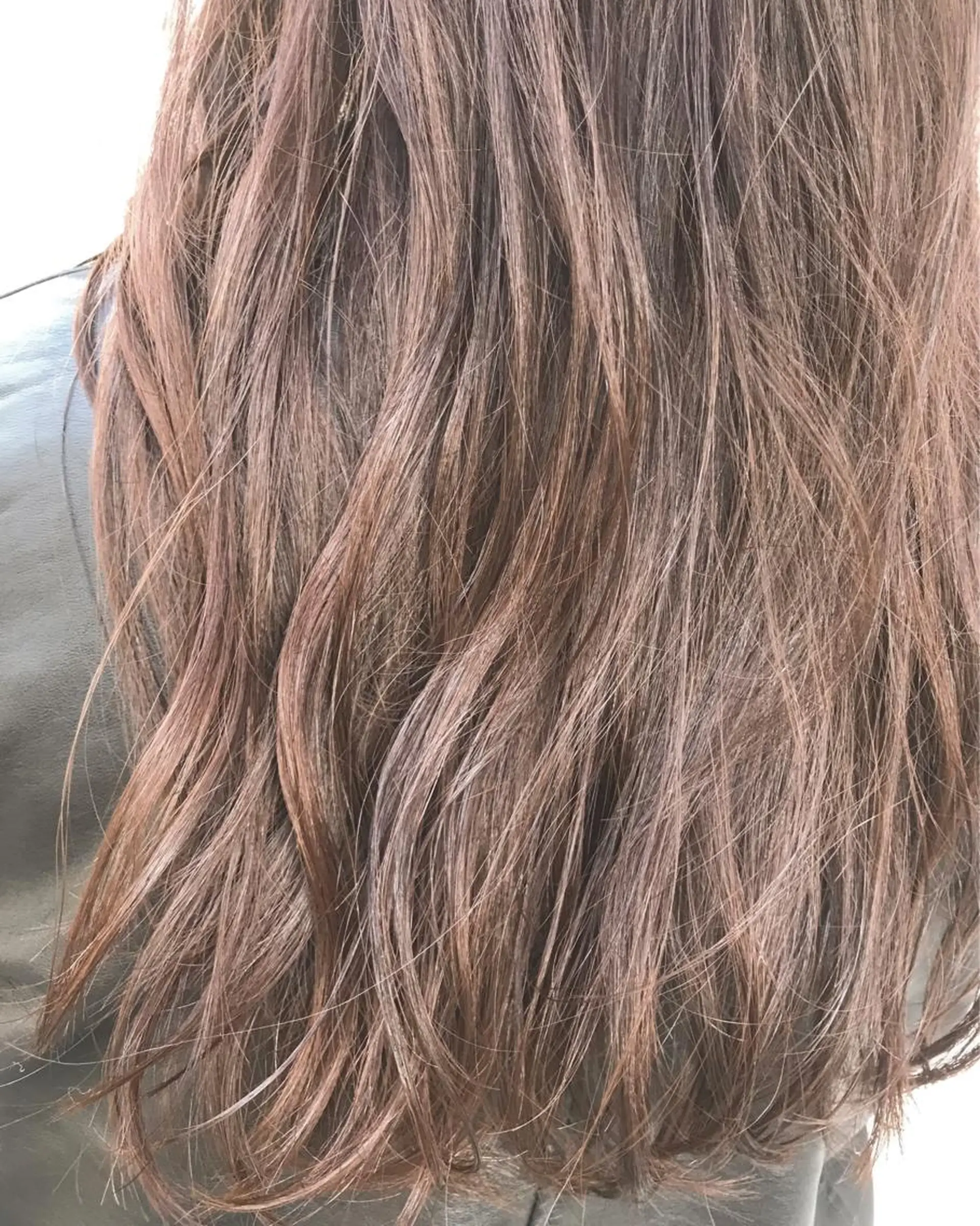 ロング カラー 暖色カラー🍊 ボブ🌿顔周りcutのヘアスタイル