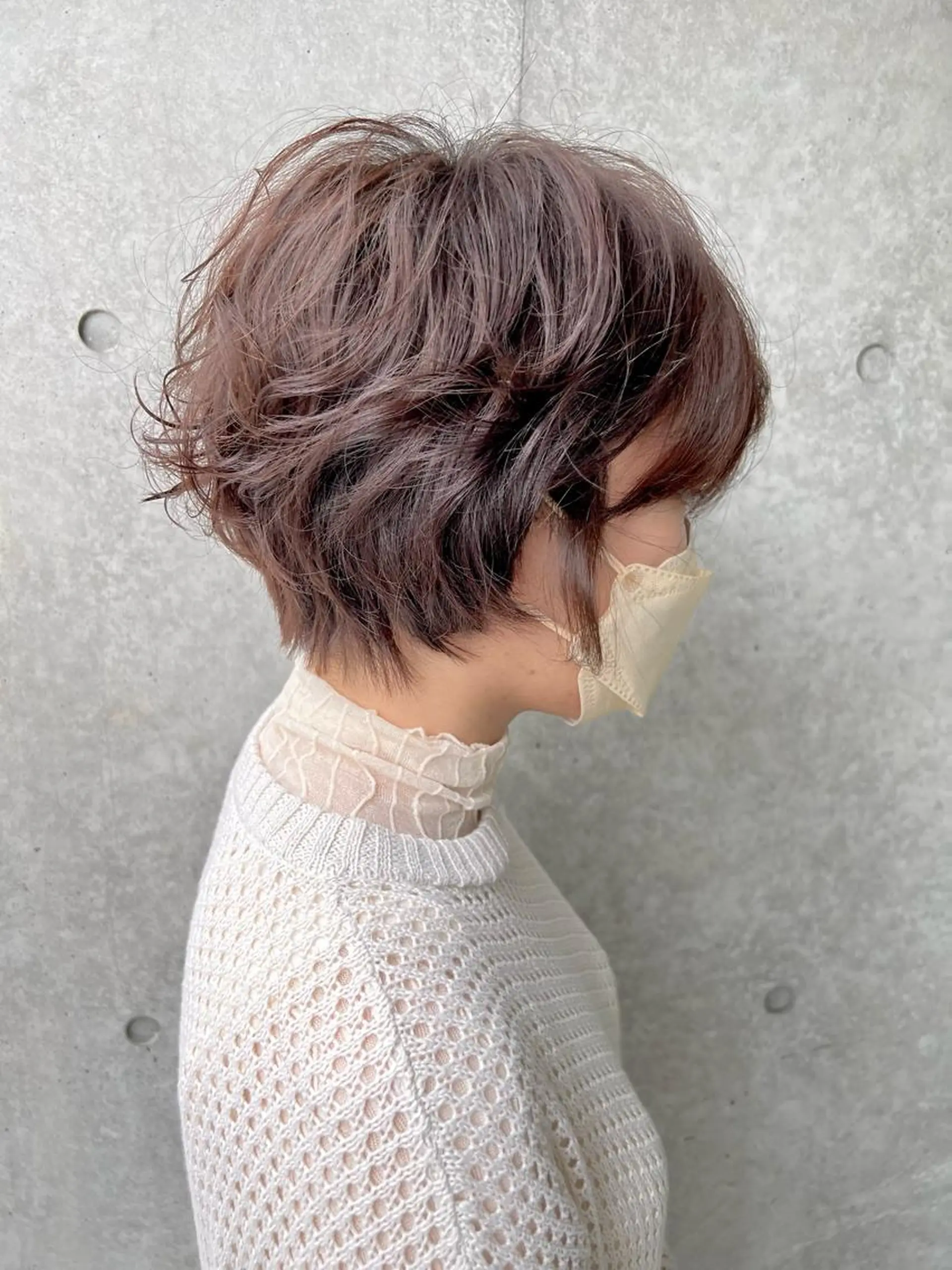 ショート カット パーマ トリートメント sherry所属・髪質再整color 🤎cut🤎ぐっちのヘアスタイル