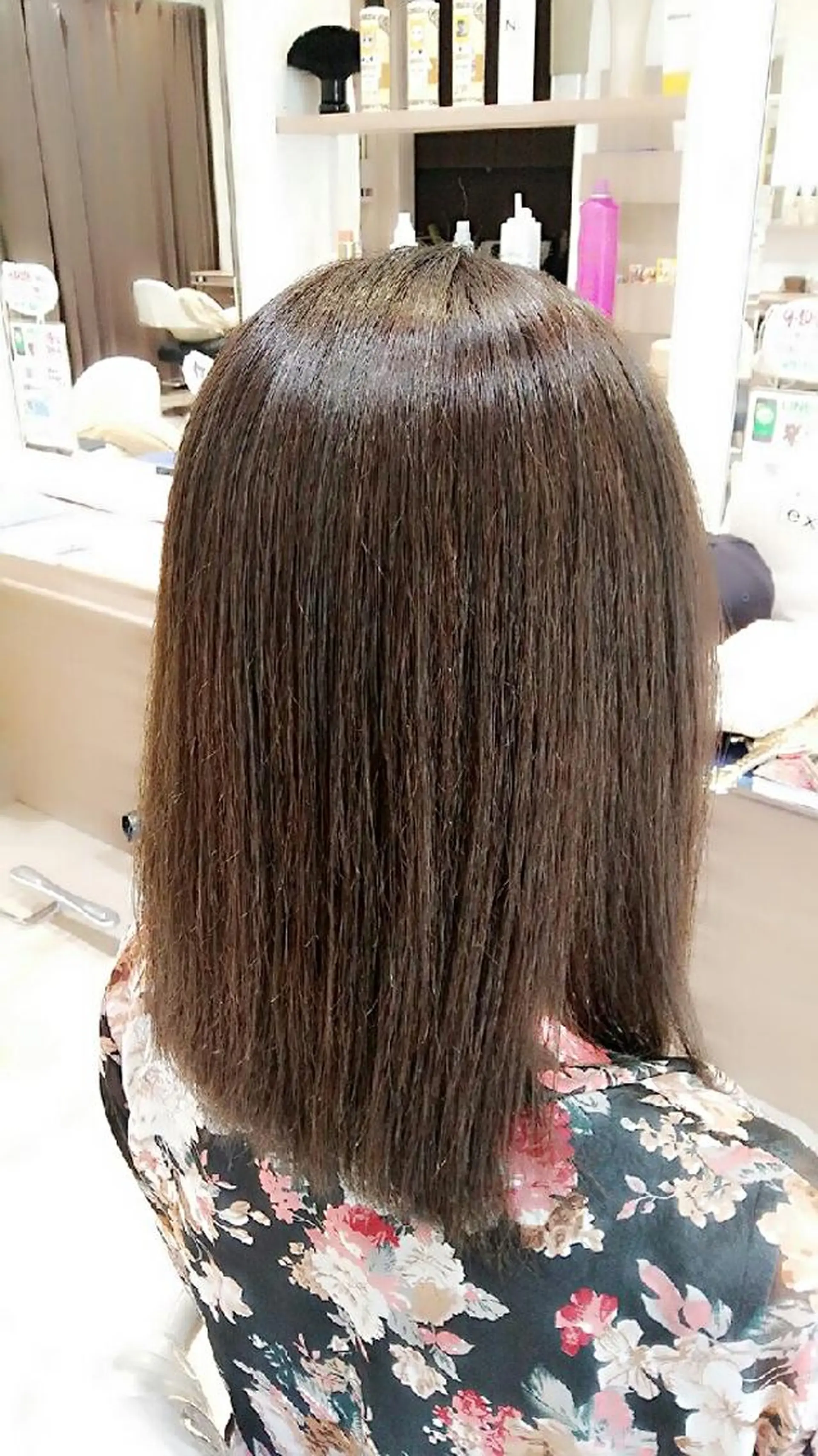 ミディアム カラー カット 似合わせカラーリスト 佐竹　舞🌼のヘアスタイル